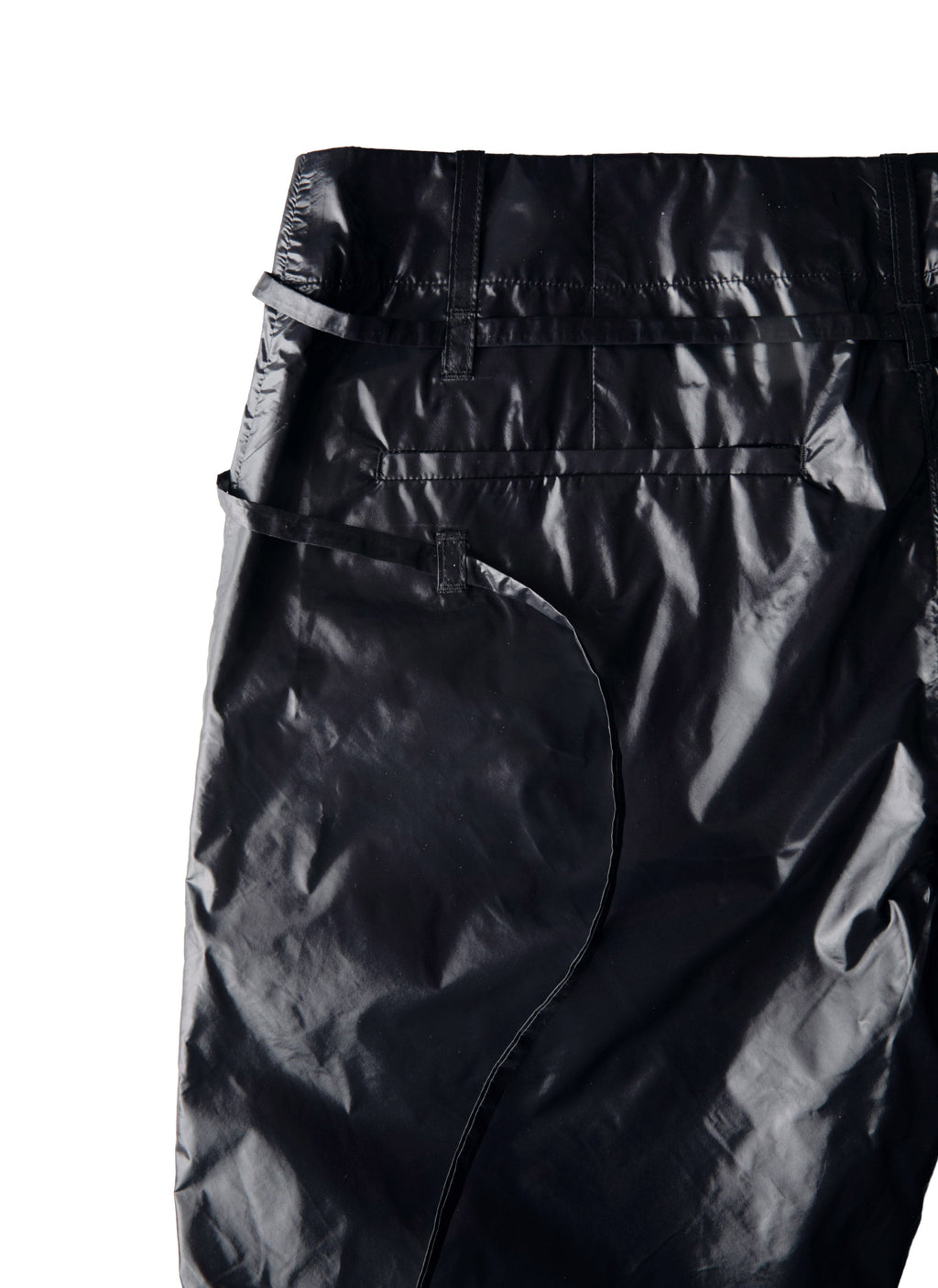 Post Archive Faction - Drifter Double Trousers (Black Nylon) product image 3 | TRAB K-Fashion Australia