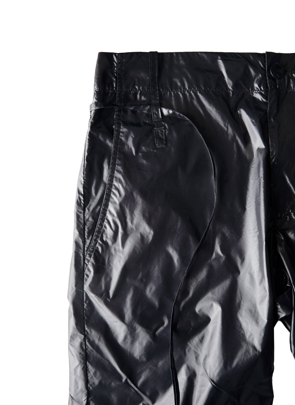Post Archive Faction - Drifter Double Trousers (Black Nylon) product image 4 | TRAB K-Fashion Australia