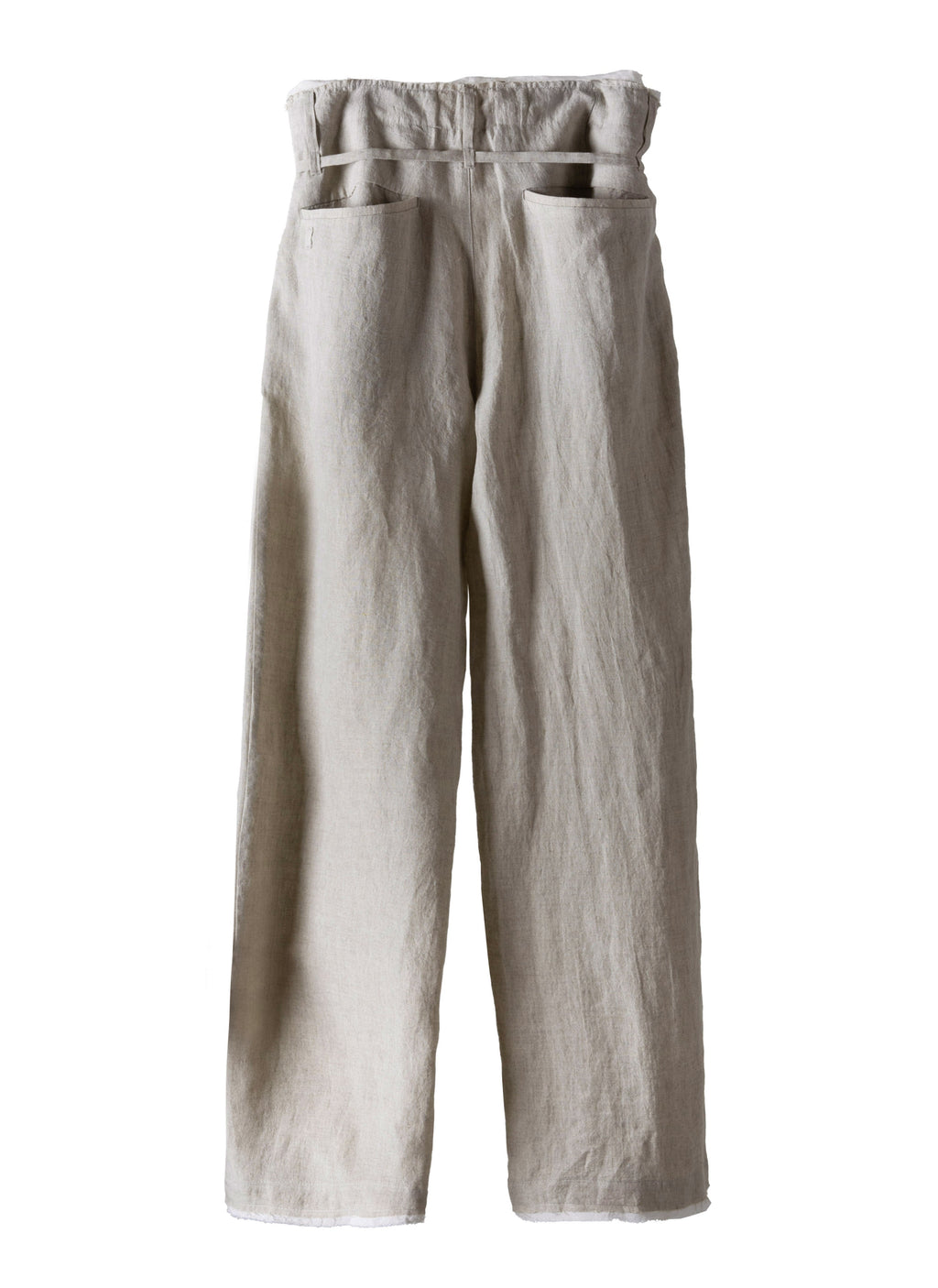 Post Archive Faction - Drifter Double Trousers (Sand Linen) product image 2 | TRAB K-Fashion Australia