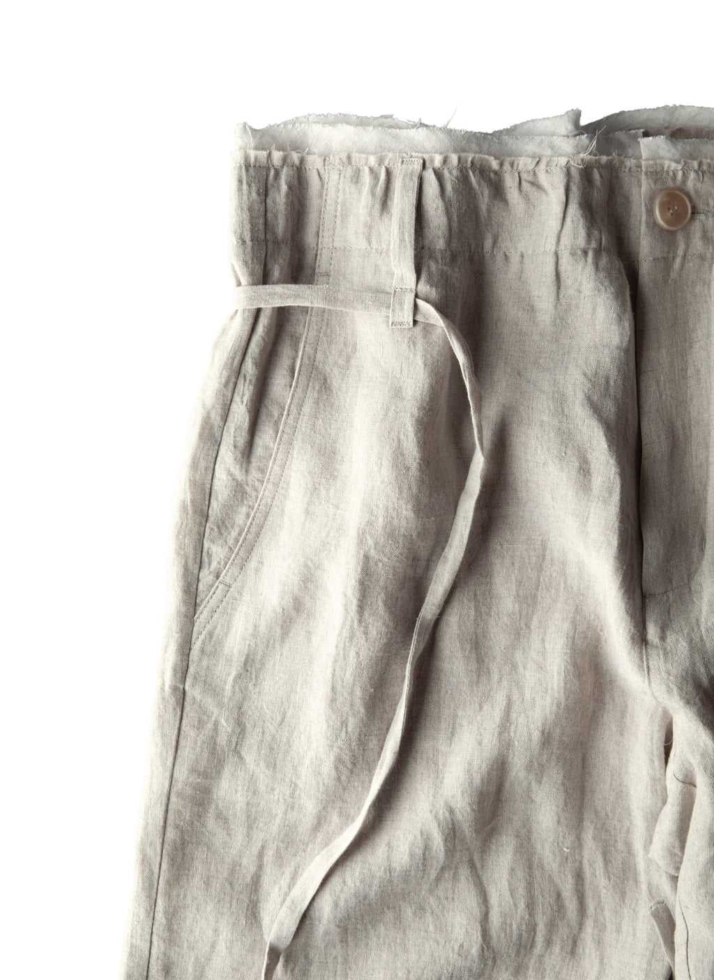 Post Archive Faction - Drifter Double Trousers (Sand Linen) product image 3 | TRAB K-Fashion Australia