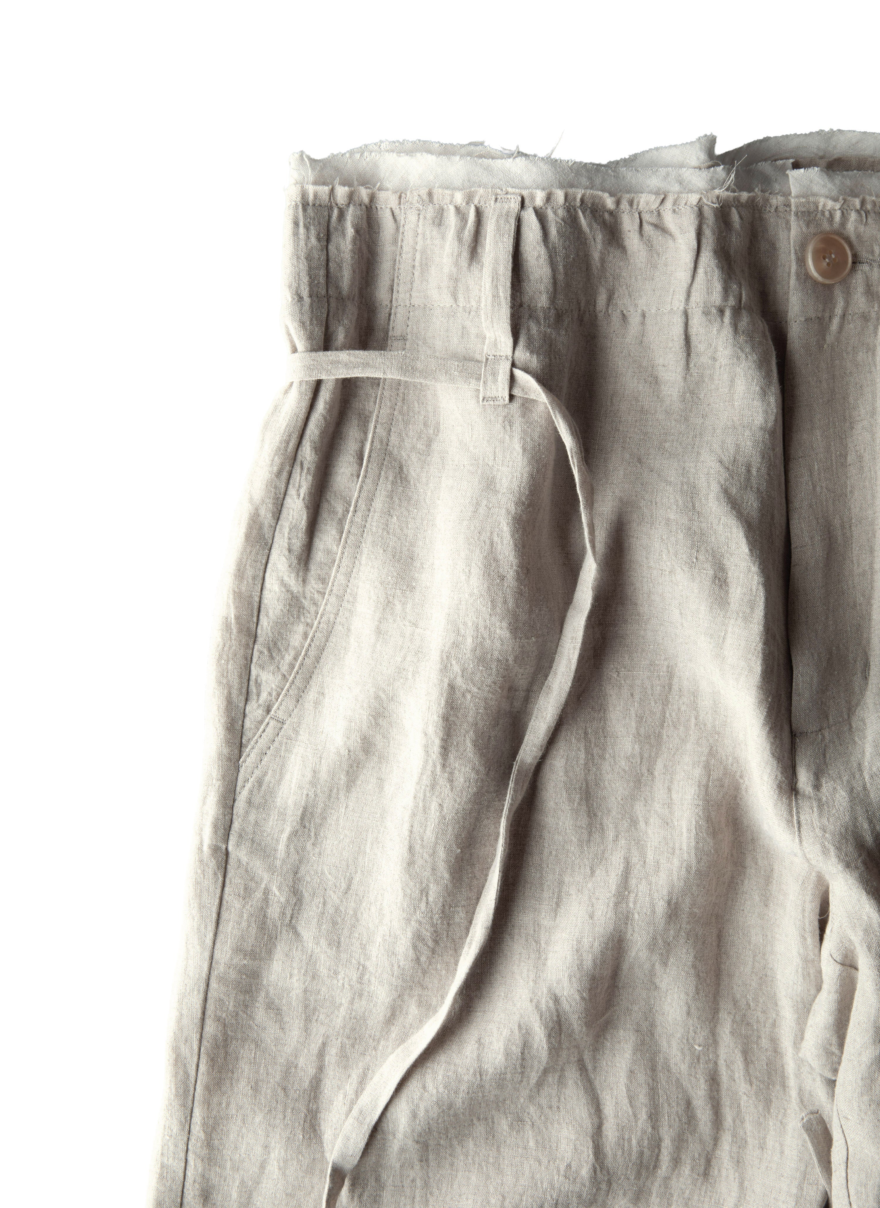 Post Archive Faction - Drifter Double Trousers (Sand Linen) product image 3 | TRAB K-Fashion Australia