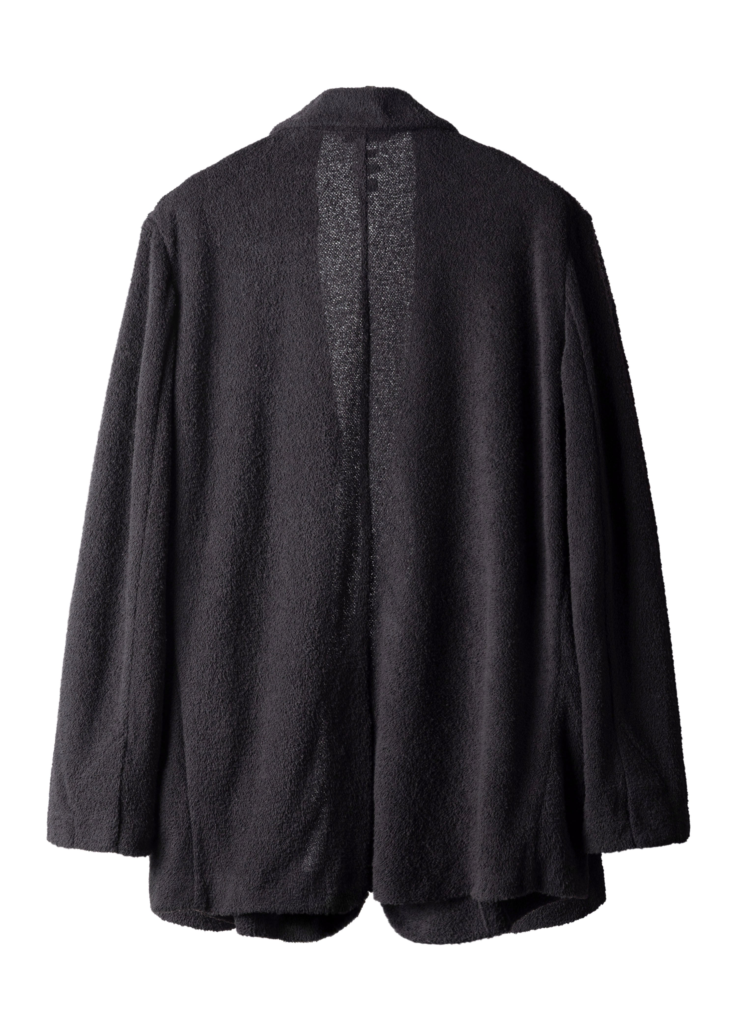 Post Archive Faction - Drifter Single Jacket (Black Terry) product image 2 | TRAB K-Fashion Australia