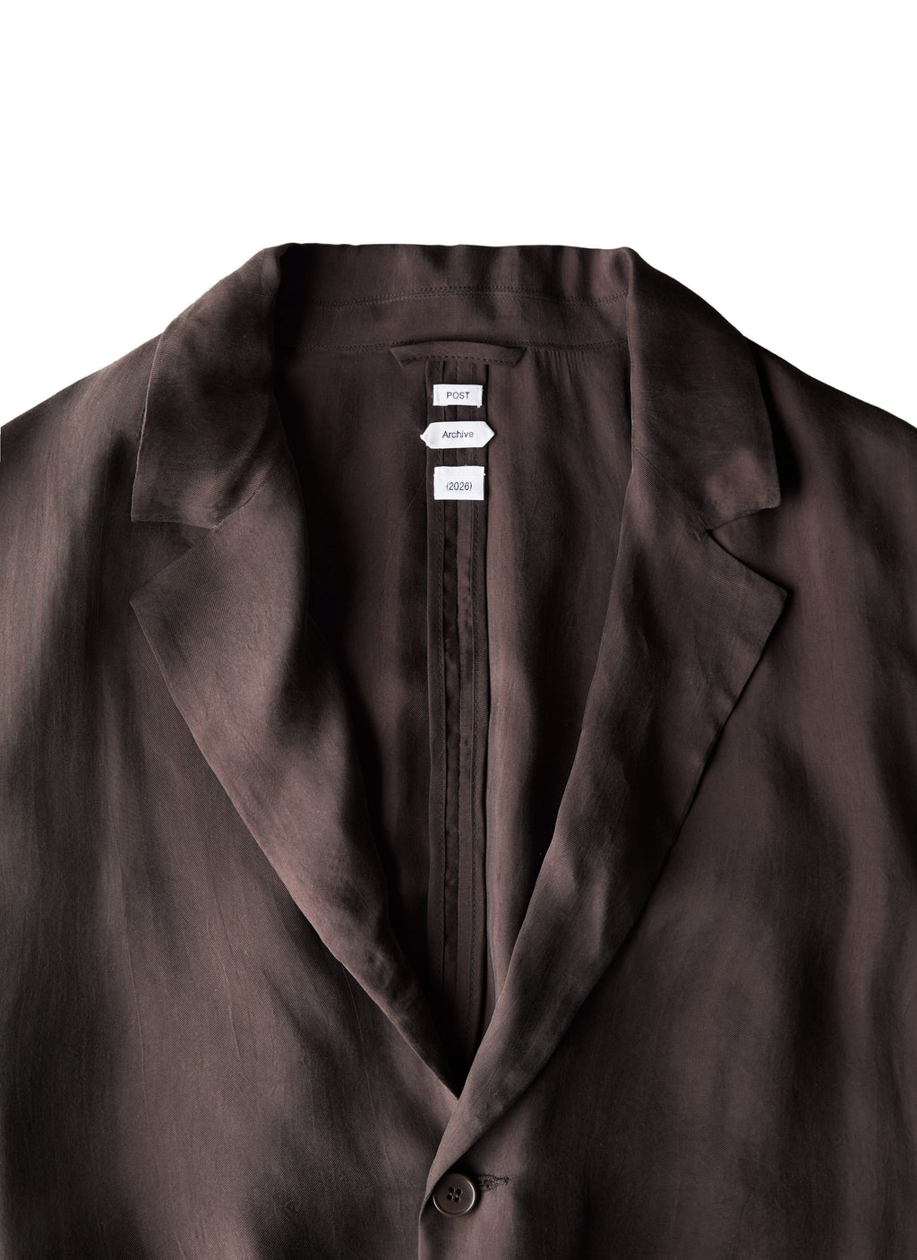 Post Archive Faction - Drifter Single Jacket (2026) (Brown Cupra) product image 4 | TRAB K-Fashion Australia