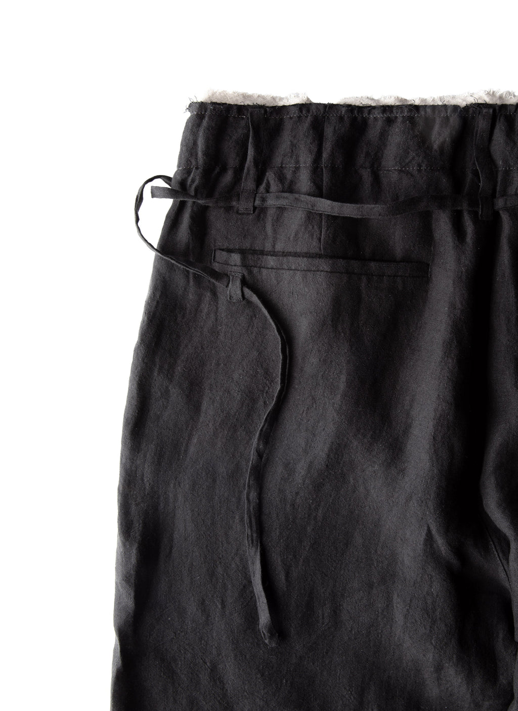 Post Archive Faction - Drifter Single Trousers (Black Linen) product image 4 | TRAB K-Fashion Australia