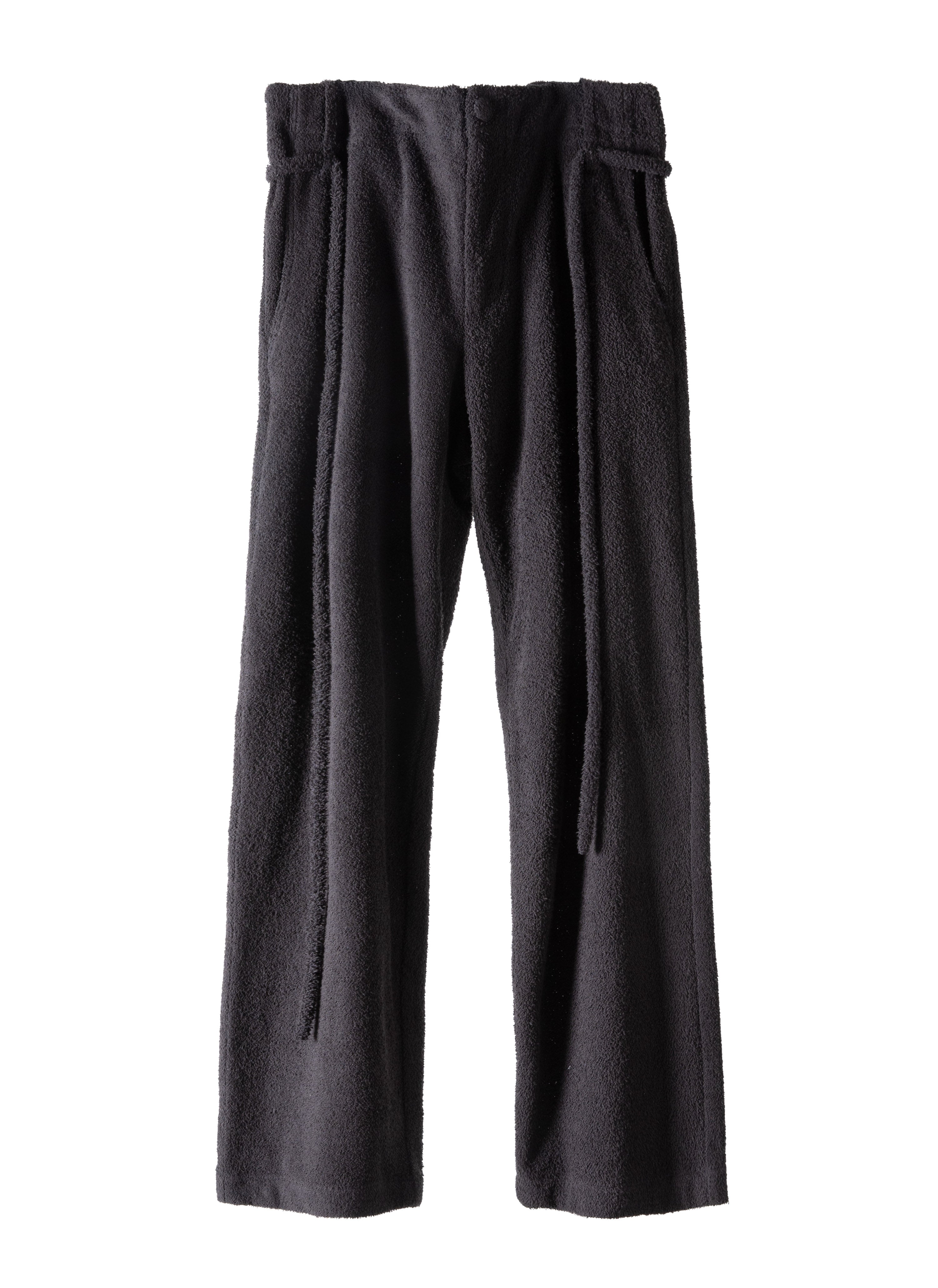 Post Archive Faction - Drifter Single Trousers (Black Terry) product image 1 | TRAB K-Fashion Australia