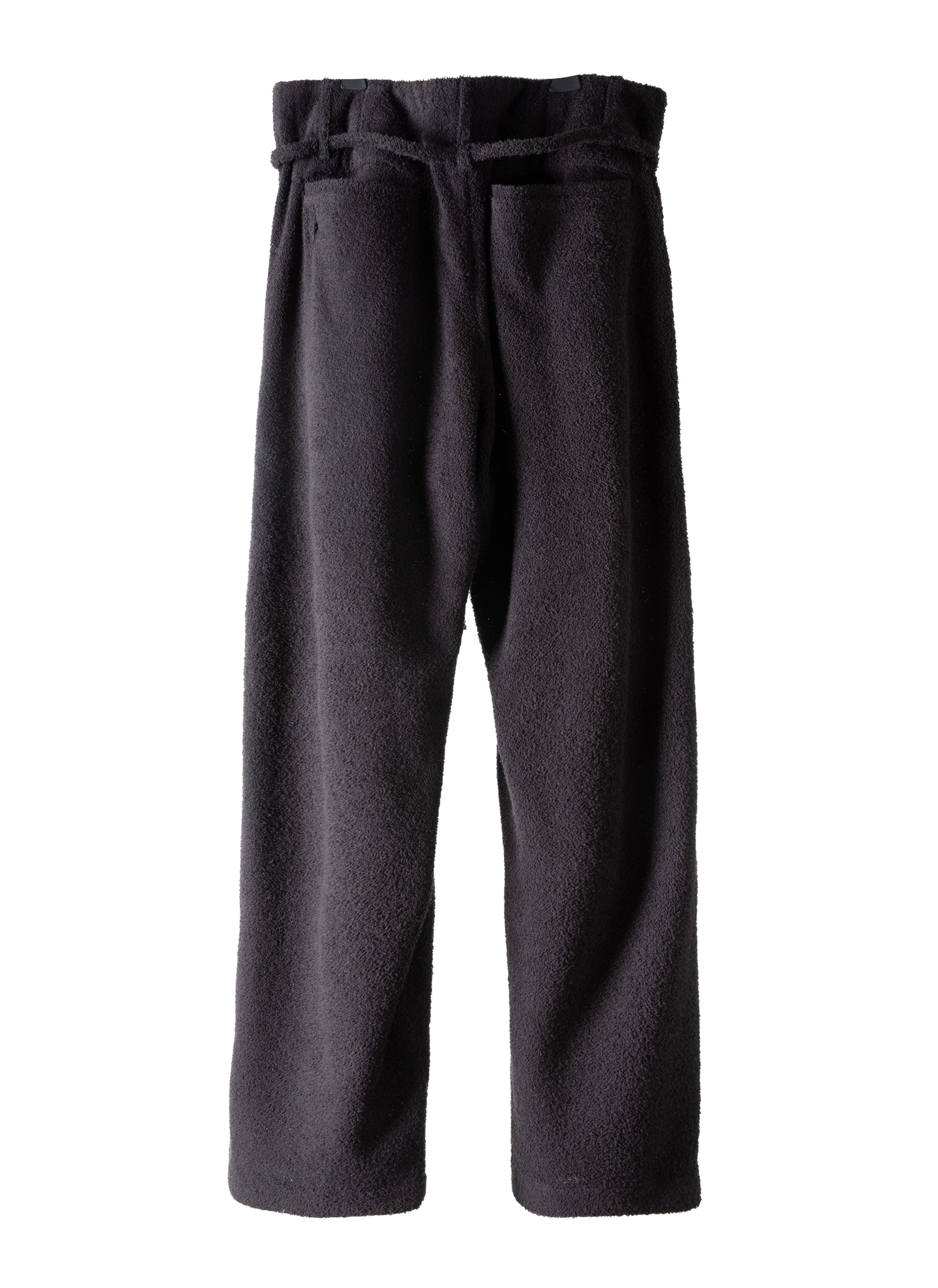 Post Archive Faction - Drifter Single Trousers (Black Terry) product image 2 | TRAB K-Fashion Australia