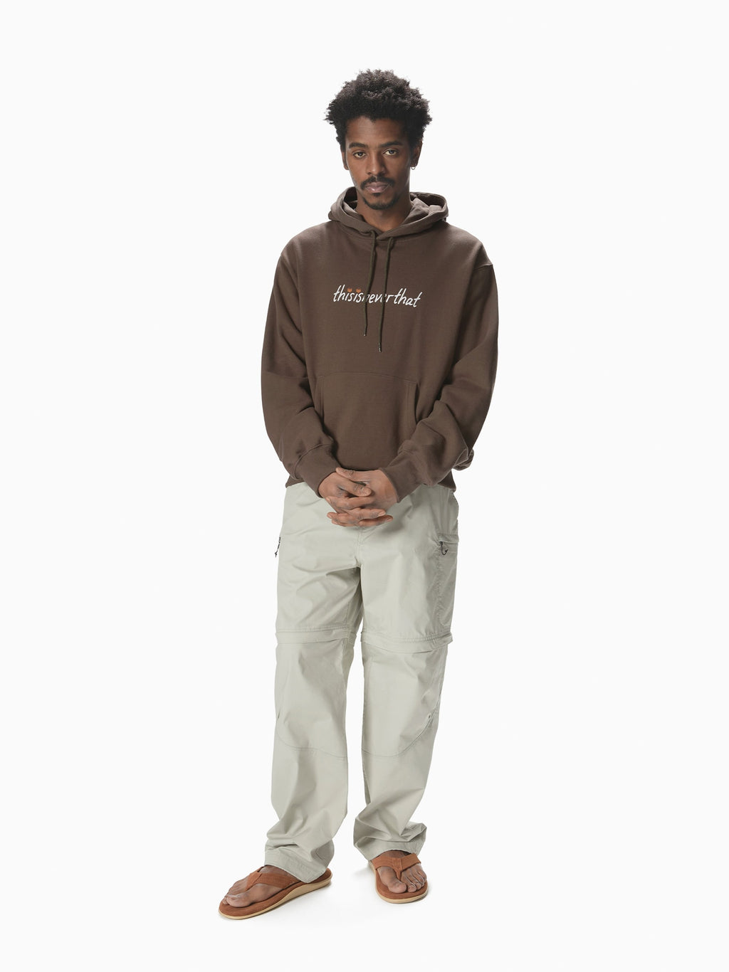 thisisneverthat - Dunk Hoop Hoodie (Brown) product image 4 | TRAB K-Fashion Australia