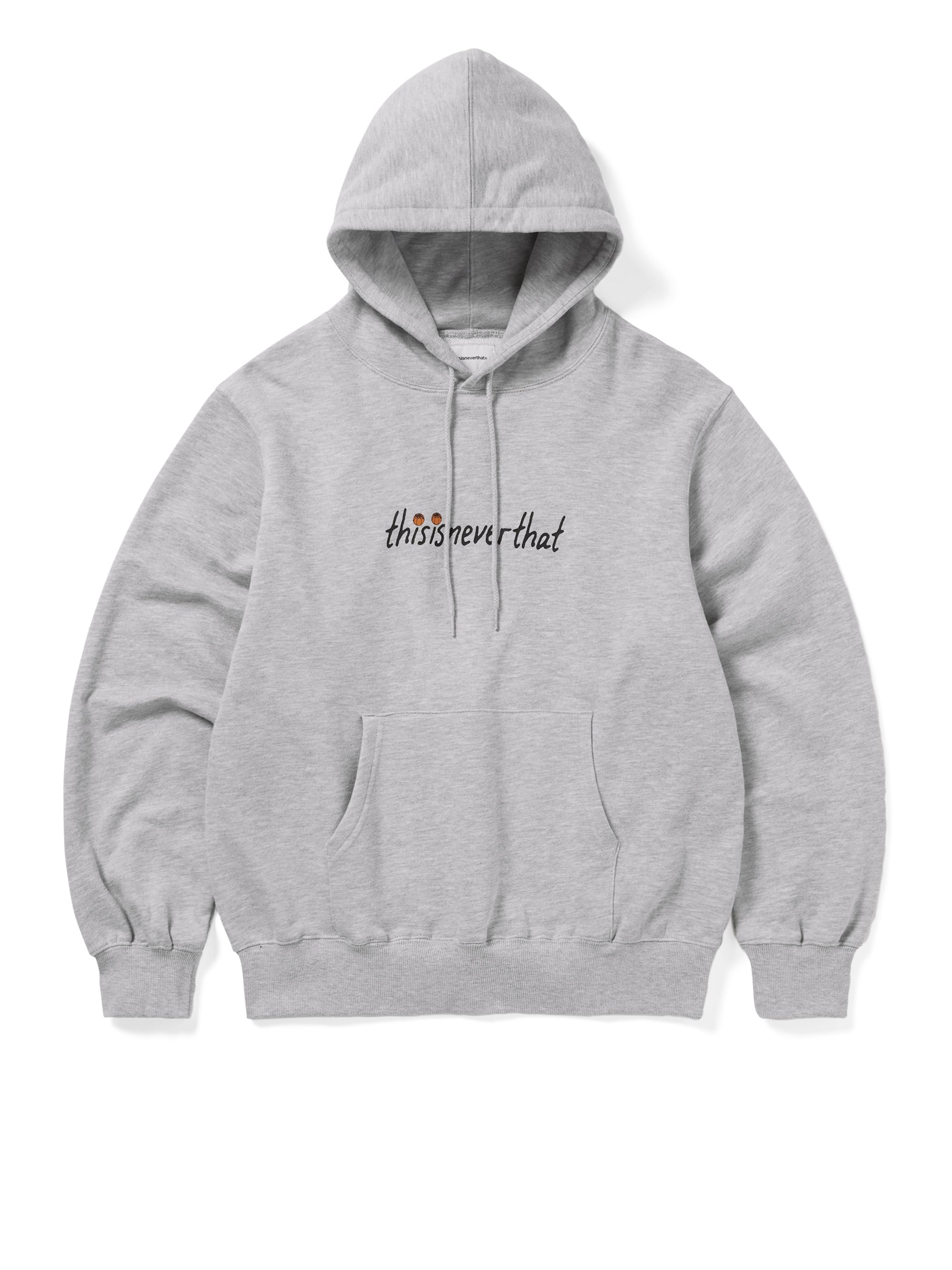 thisisneverthat - Dunk Hoop Hoodie (Heather Grey) product image 1 | TRAB K-Fashion Australia