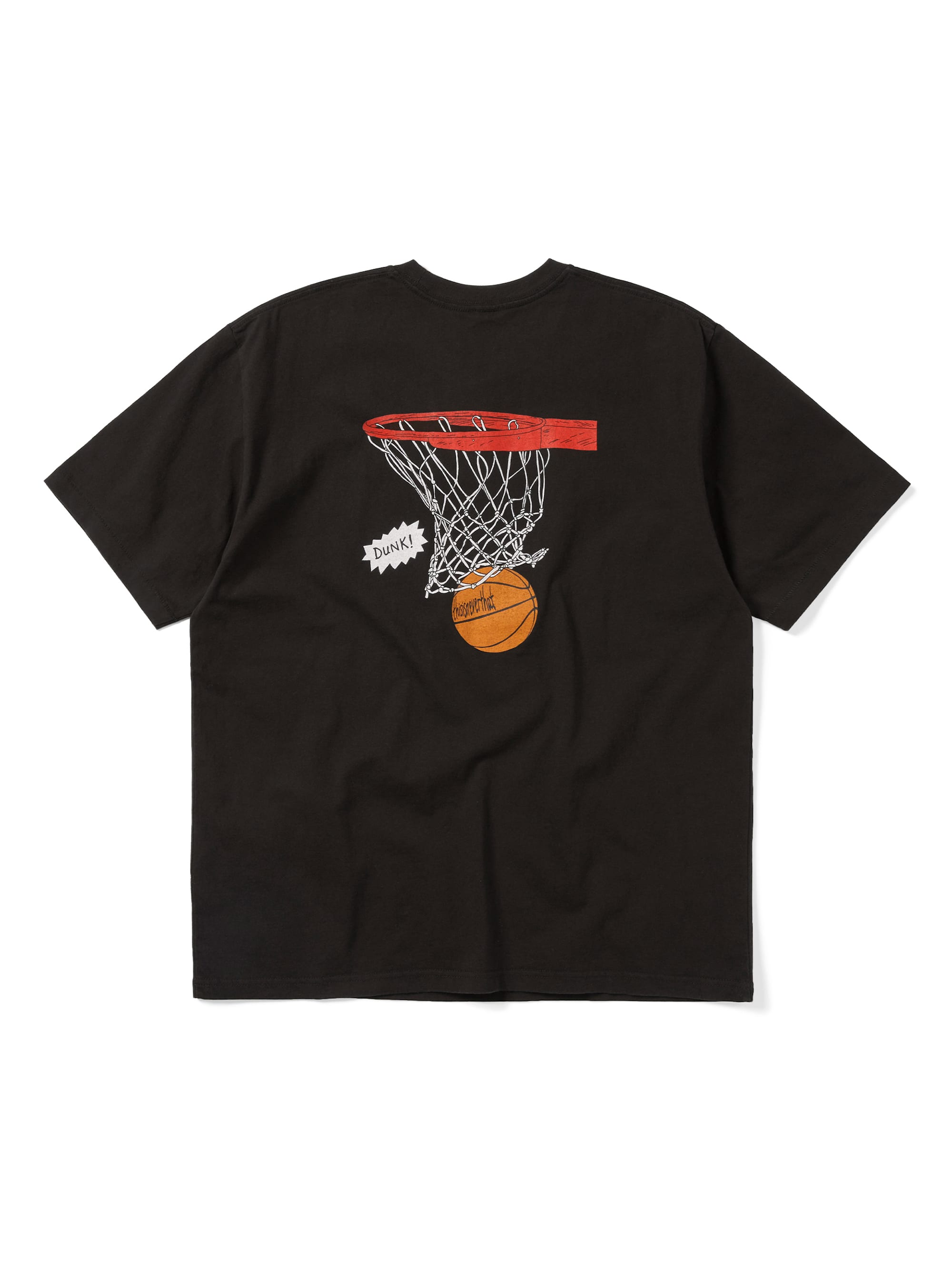 thisisneverthat - Dunk Hoop Tee Off (Black) product image 1 | TRAB K-Fashion Australia