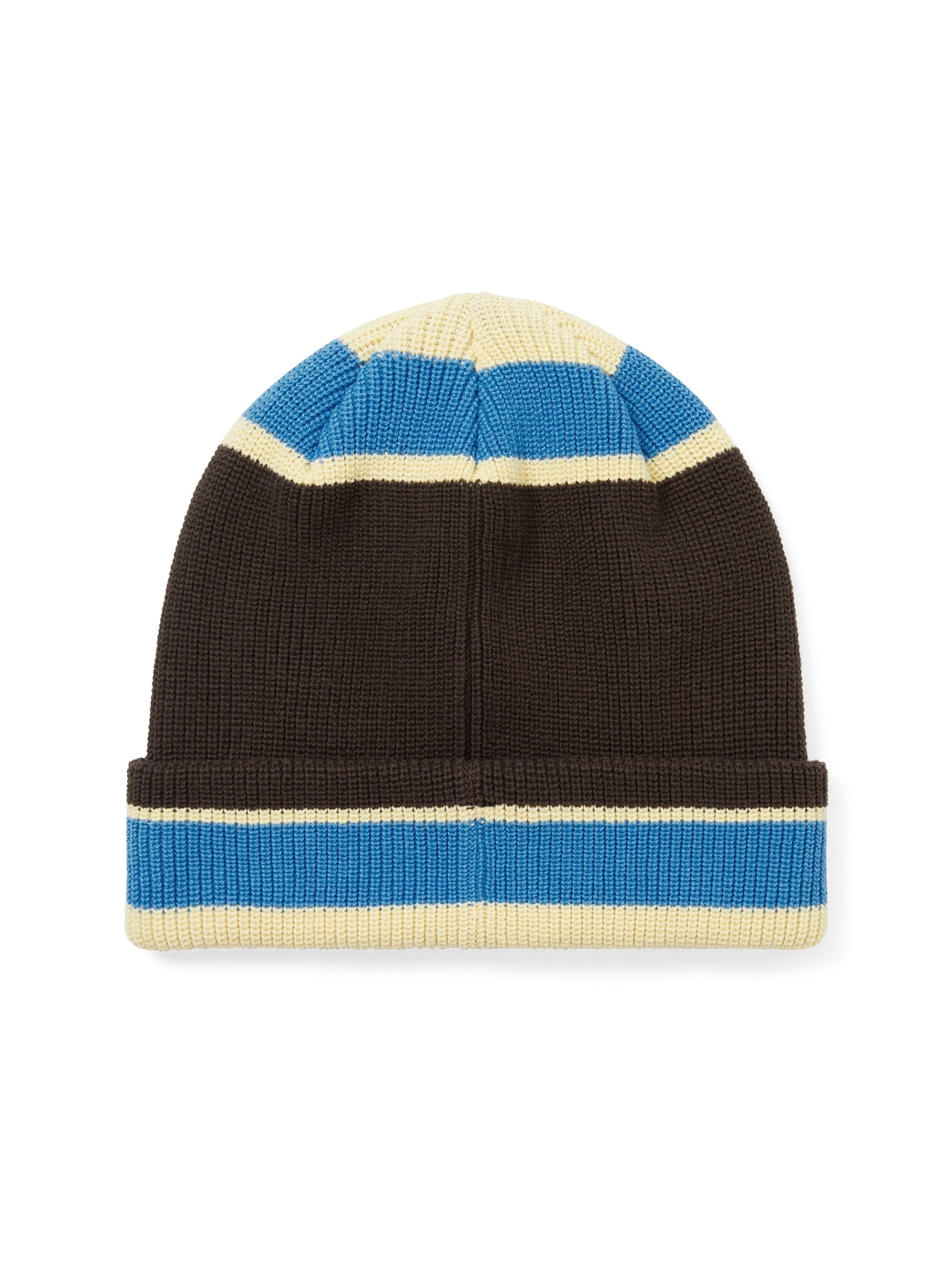 thisisneverthat - E/T-Logo Multi Striped Beanie (Brown) product image 2 | TRAB K-Fashion Australia