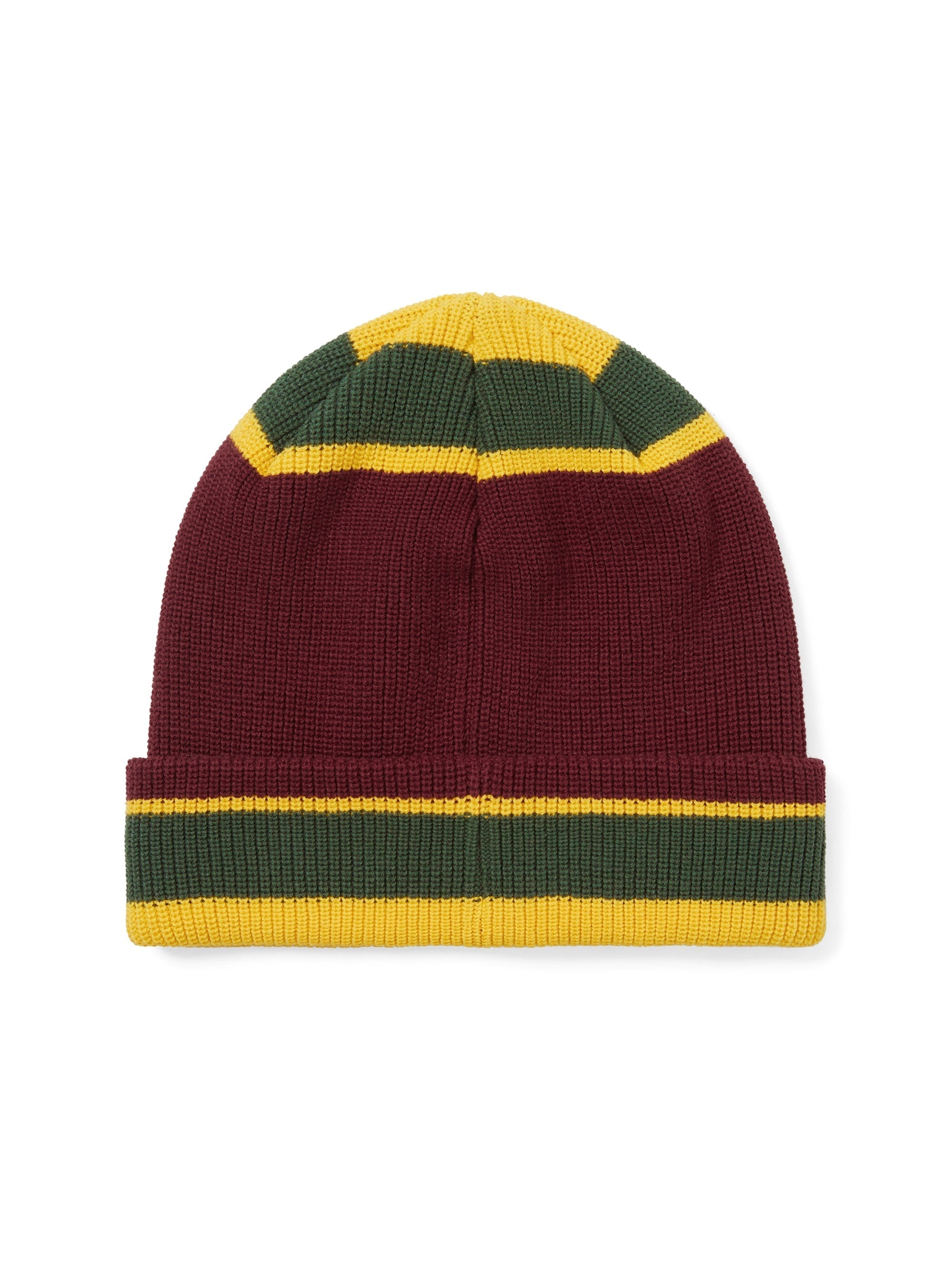 thisisneverthat - E/T-Logo Multi Striped Beanie (Burgundy) product image 2 | TRAB K-Fashion Australia