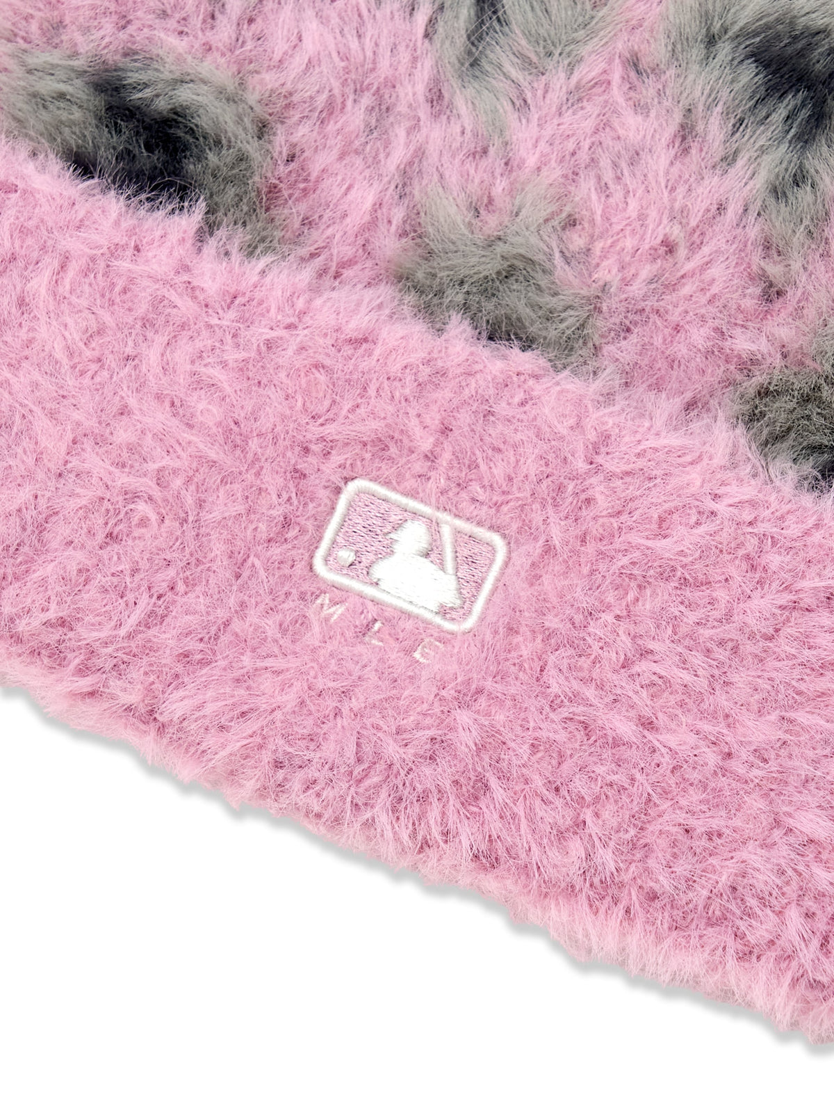 MLB Korea - MLB Leopard Meow Beanie New York Yankees (Lavender) product image 6 | TRAB K-Fashion Australia