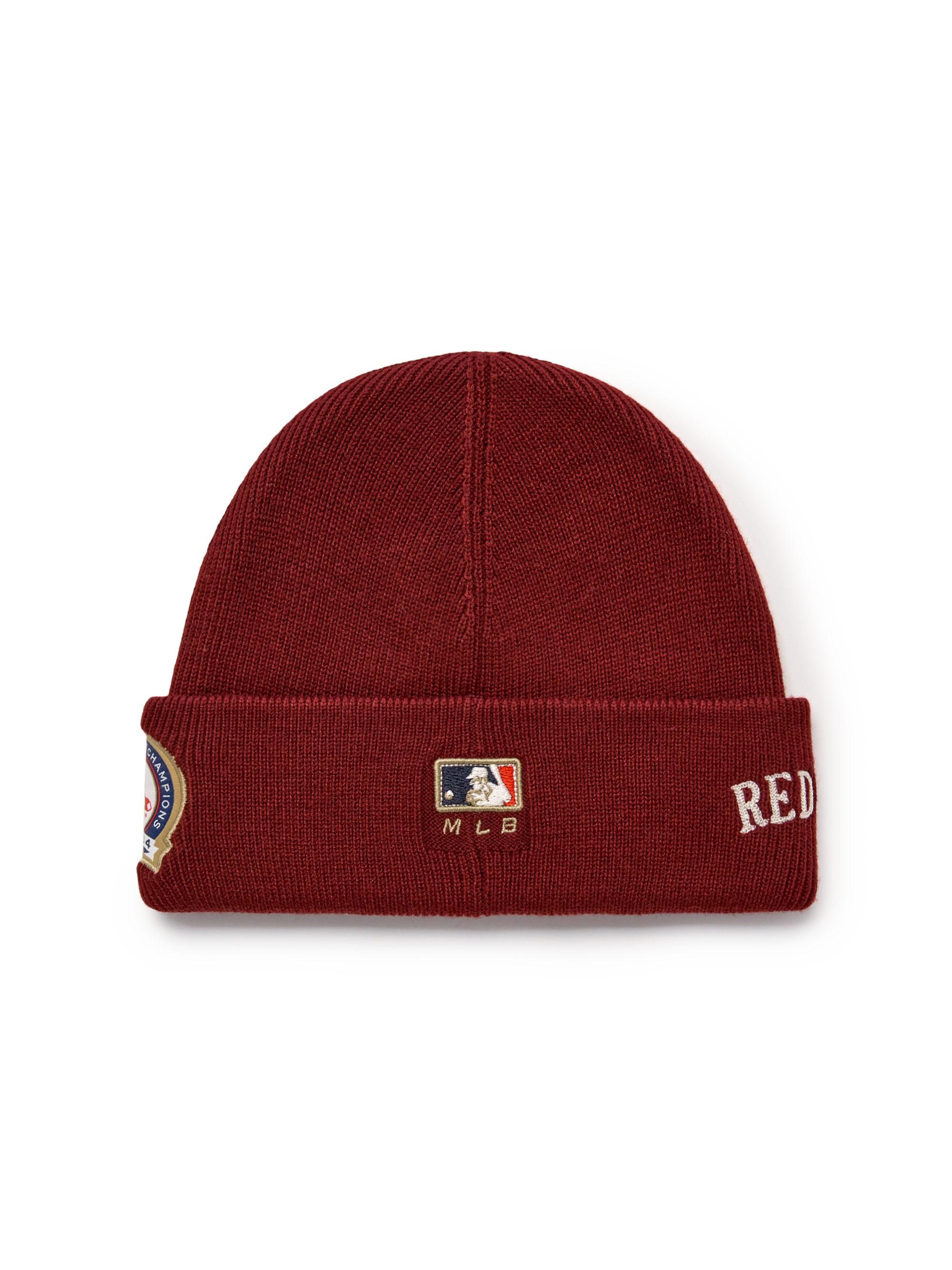 MLB Korea - MLB Patch Beanie Boston Red Sox (Wine) product image 6 | TRAB K-Fashion Australia