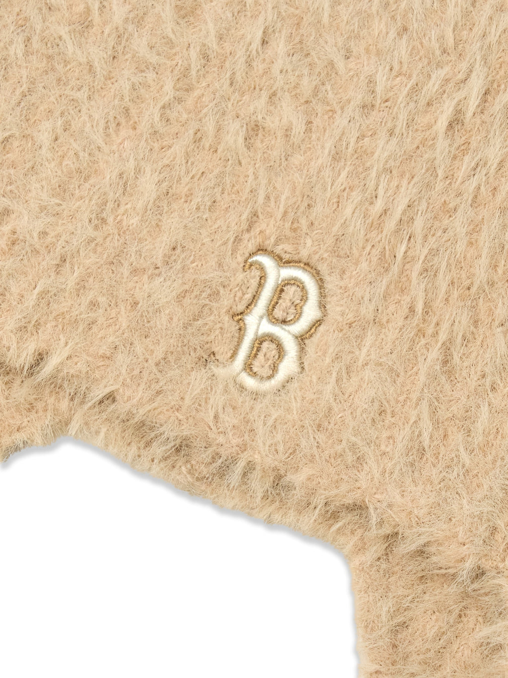 MLB Korea - MLB Fur Meow Earflap Beanie Boston Red Sox (Beige) product image 4 | TRAB K-Fashion Australia