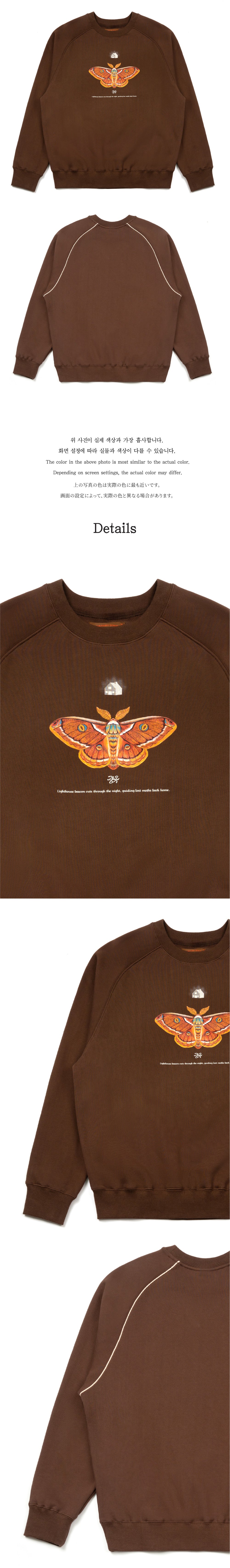 Ioedle - Gwangok Sweatshirt (Brown) product image 9 | TRAB K-Fashion Australia