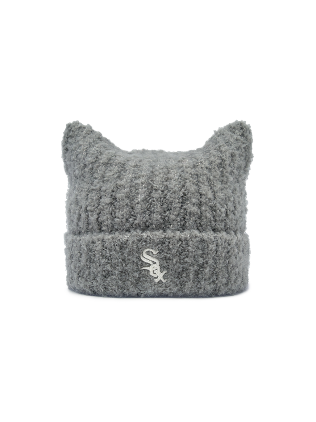 MLB Korea - MLB Plush Meow Beanie Chicago White Sox (Gray) product image 1 | TRAB K-Fashion Australia