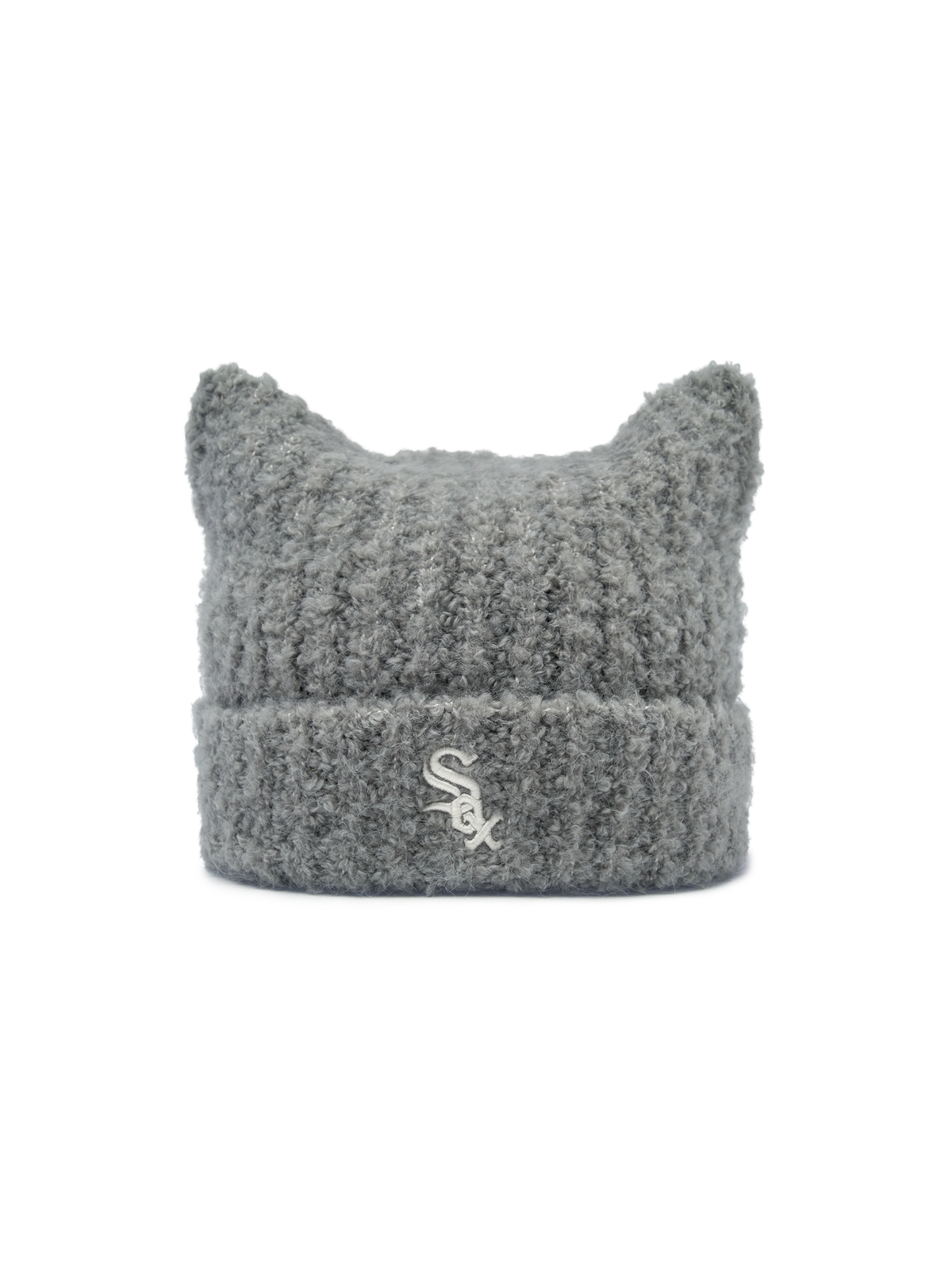 MLB Korea - MLB Plush Meow Beanie Chicago White Sox (Gray) product image 1 | TRAB K-Fashion Australia