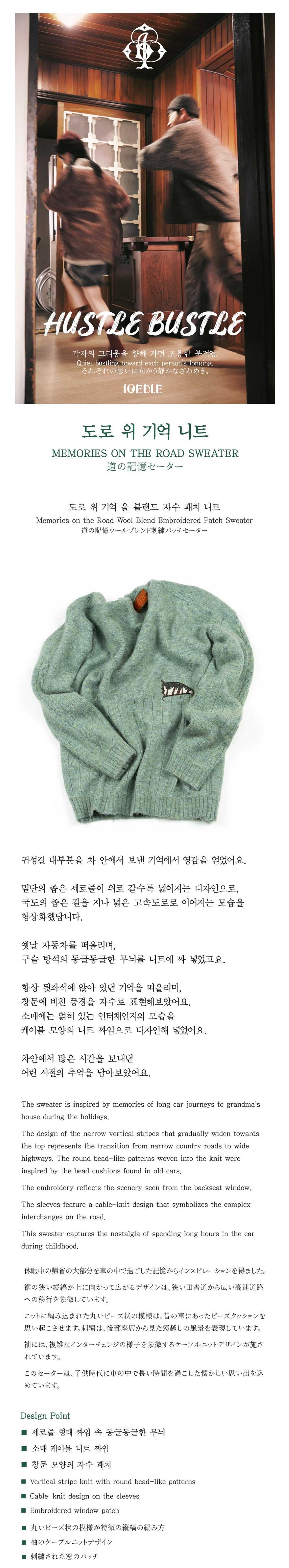 Ioedle - Memory Knit On The Road (Mint) product image 8 | TRAB K-Fashion Australia