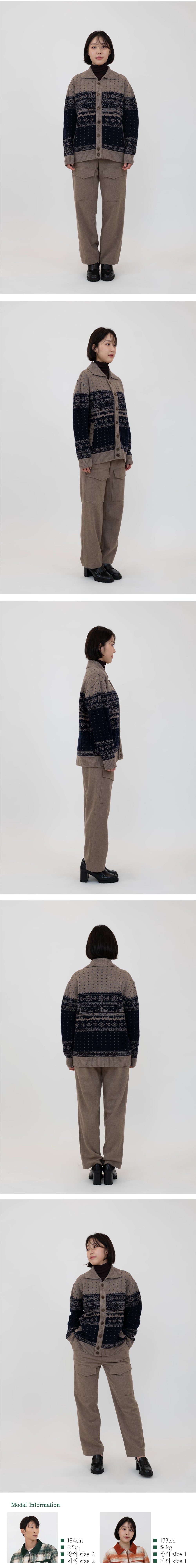 Ioedle - City Bound Wool Collar Knit Cardigan (Navy) product image 12 | TRAB K-Fashion Australia