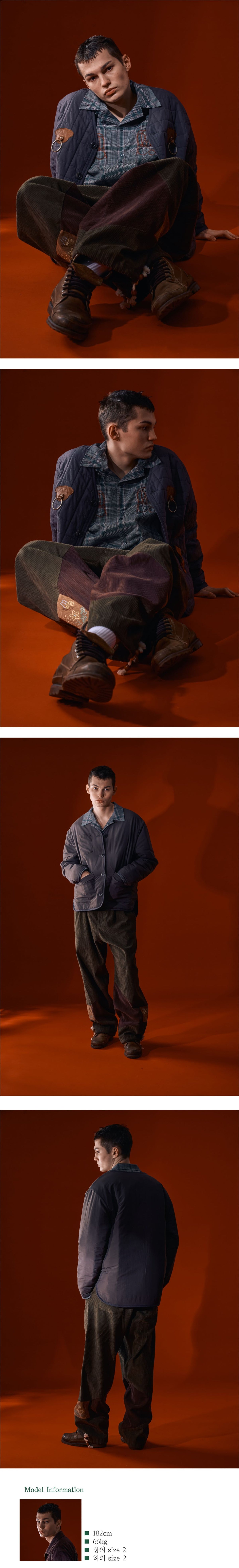 Ioedle - Welcome Door Quilted Jacket (Charcoal) product image 16 | TRAB K-Fashion Australia