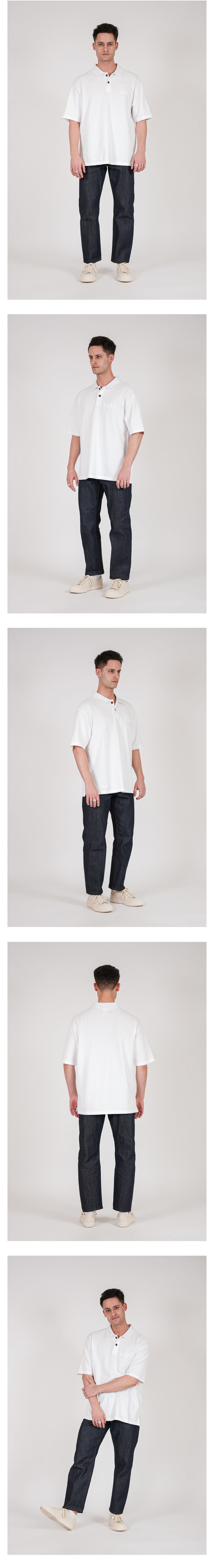 Ioedle - Clover Embroidered Pique White (OC) product image 10 | TRAB K-Fashion Australia