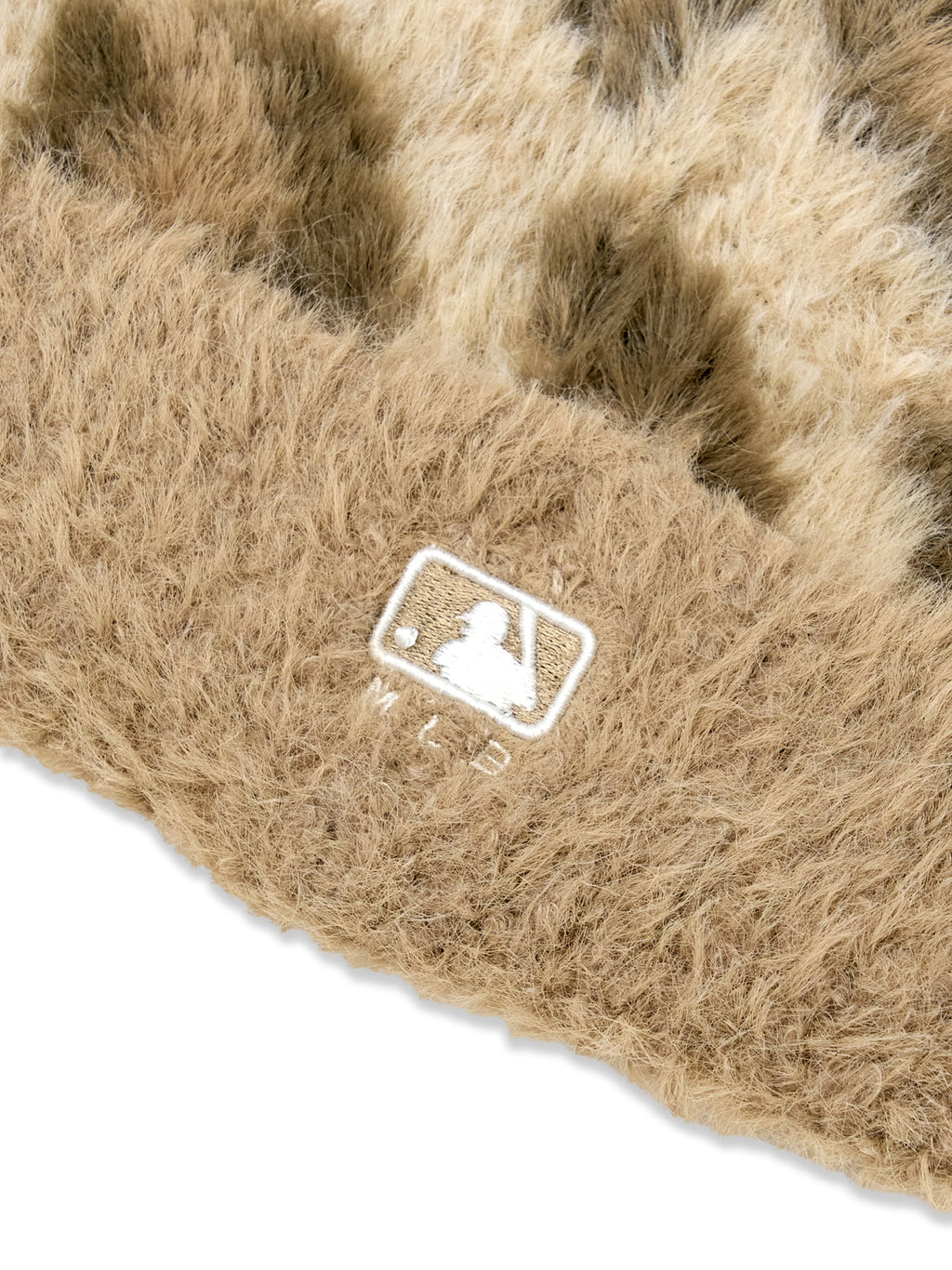 MLB Korea - MLB Leopard Meow Beanie Boston Red Sox (Light Beige) product image 6 | TRAB K-Fashion Australia