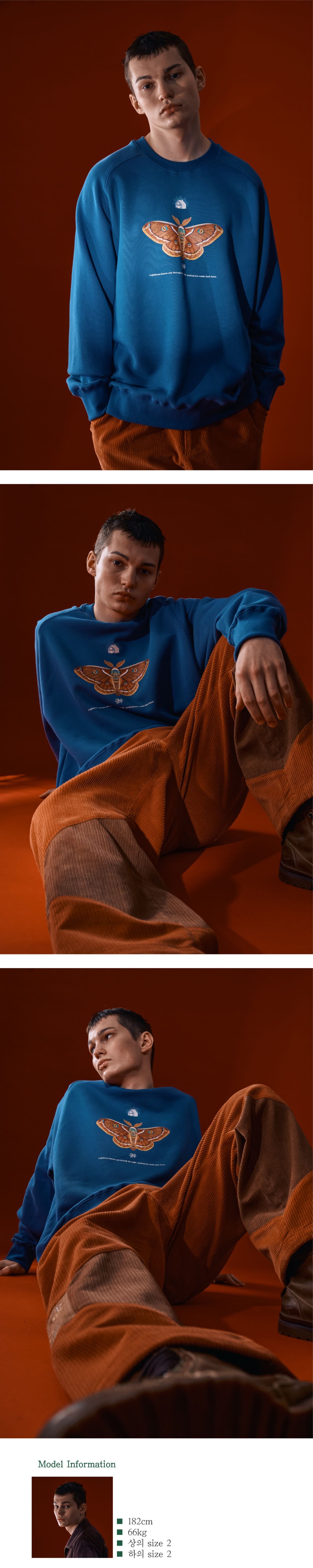 Ioedle - Story Flower Pillow Cap Corduroy Pants (Orange) product image 15 | TRAB K-Fashion Australia