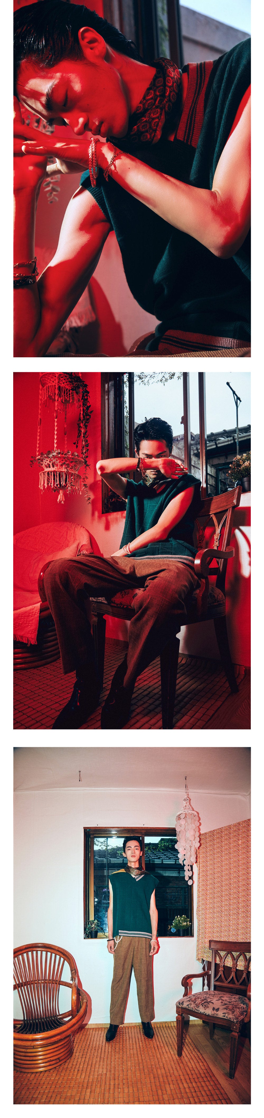 Ioedle - V-Neck Knit Vest (OC) product image 17 | TRAB K-Fashion Australia