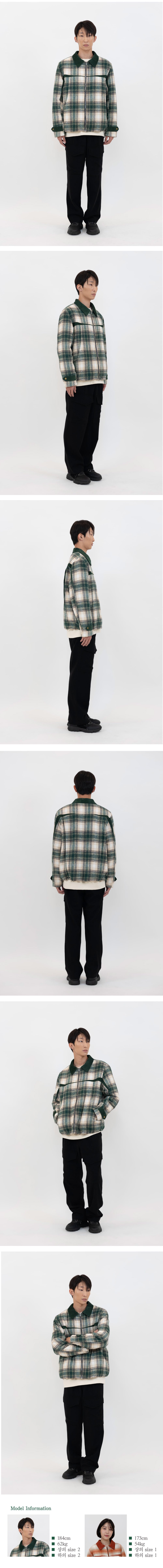 Ioedle - Check Quilt Padding (Green) product image 10 | TRAB K-Fashion Australia