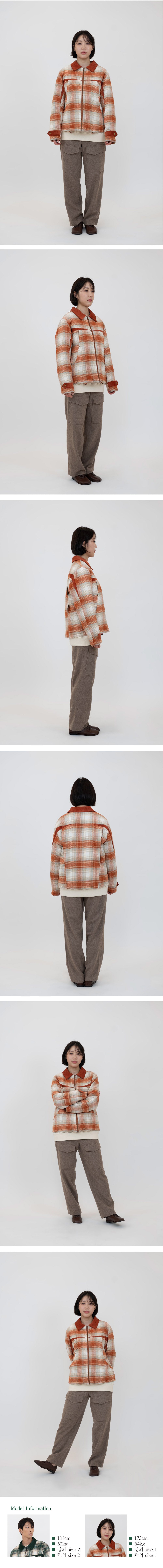 Ioedle - Check Quilt Padding (Orange) product image 10 | TRAB K-Fashion Australia