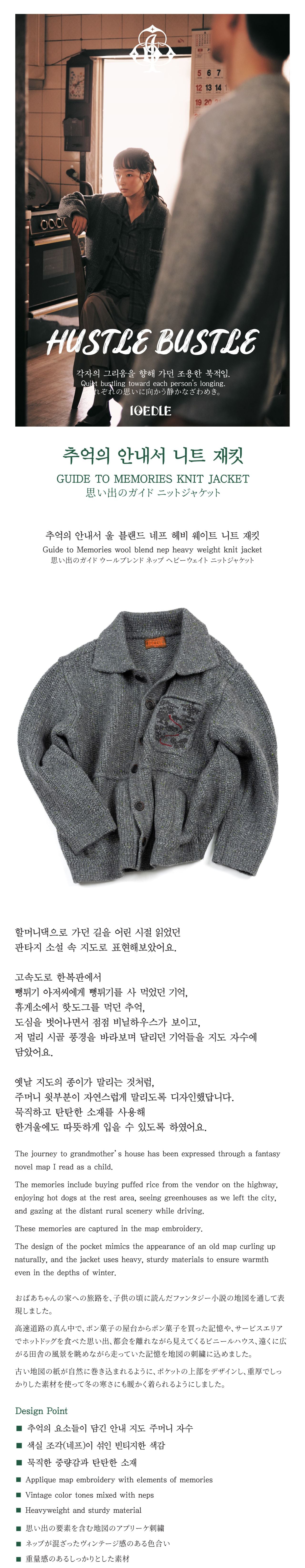 Ioedle - Guide To Memories Knit Jacket (Gray) product image 9 | TRAB K-Fashion Australia