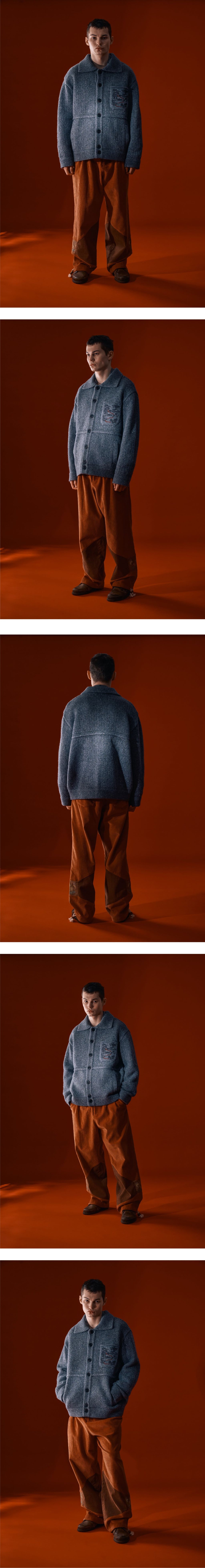 Ioedle - Guide To Memories Knit Jacket (Gray) product image 12 | TRAB K-Fashion Australia