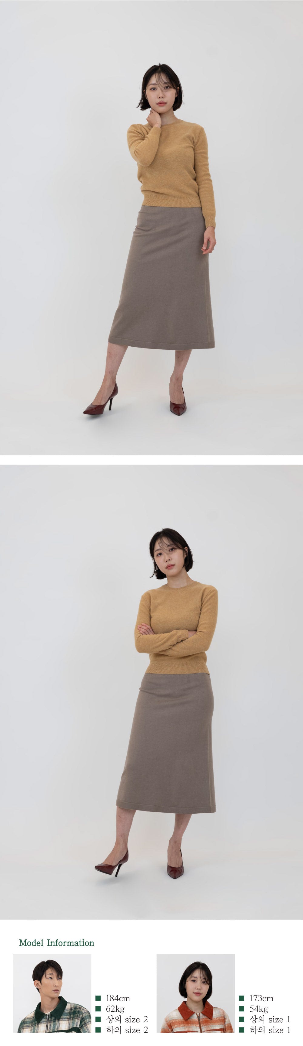 Ioedle - Cashmere Round Neck Knit Pullover (Yellow) product image 10 | TRAB K-Fashion Australia