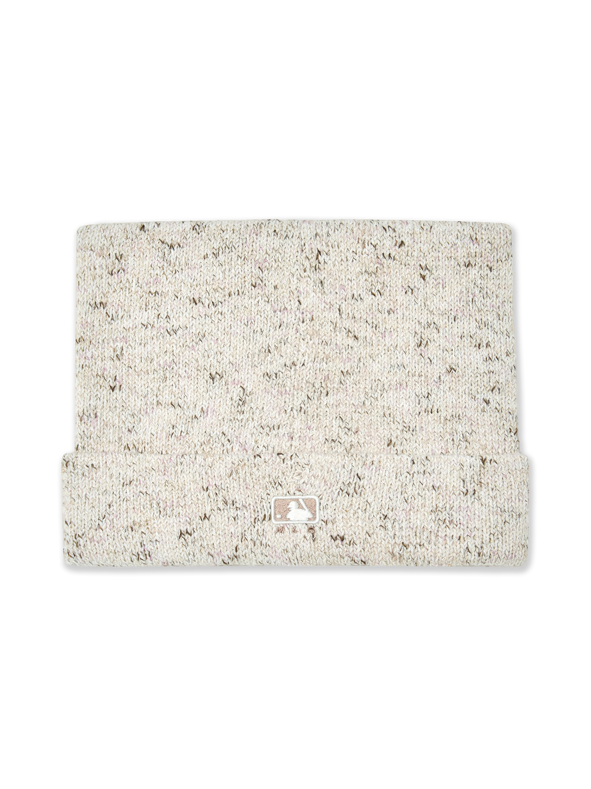 MLB Korea - MLB Loose Fit Melange Meow Beanie New York Mets (Cream) product image 3 | TRAB K-Fashion Australia