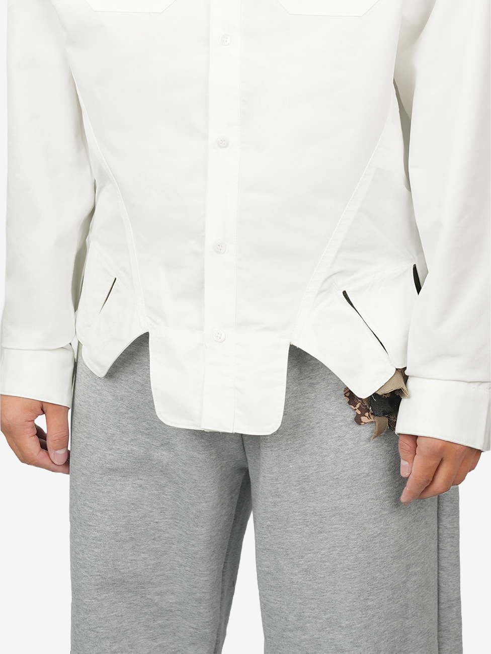 Juntae Kim - Square Petal Corset Shirts (OC2) product image 6 | TRAB K-Fashion Australia