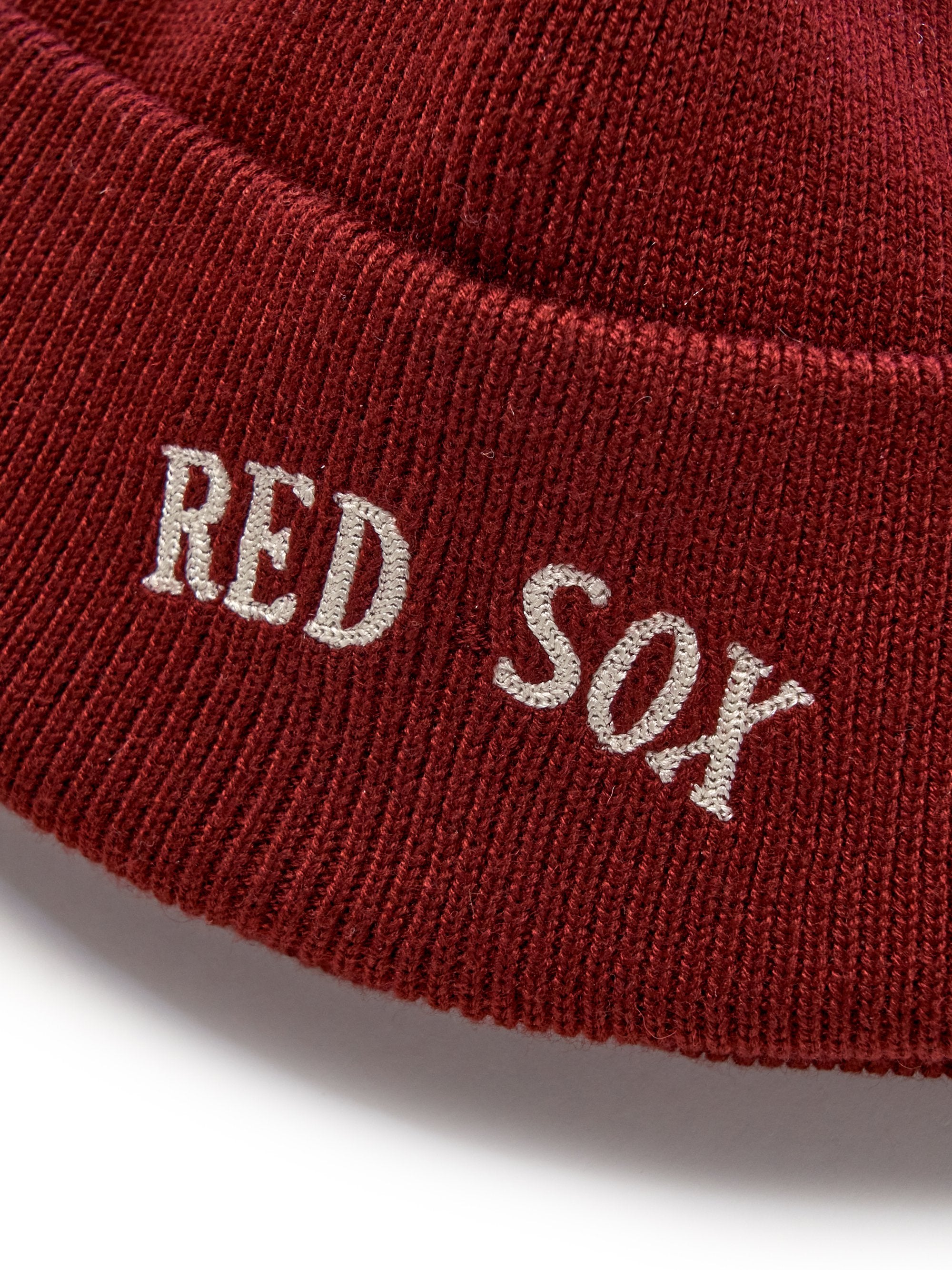 MLB Korea - MLB Patch Beanie Boston Red Sox (Wine) product image 10 | TRAB K-Fashion Australia