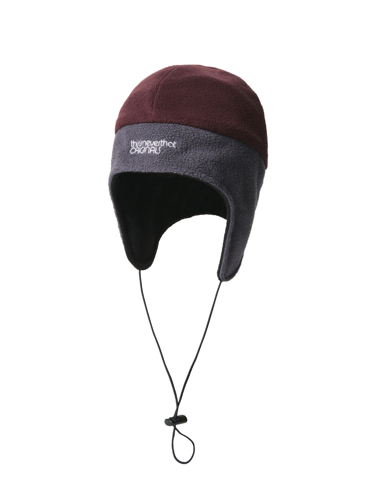 thisisneverthat - Earflap Beanie (Burgundy) product image 1 | TRAB K-Fashion Australia
