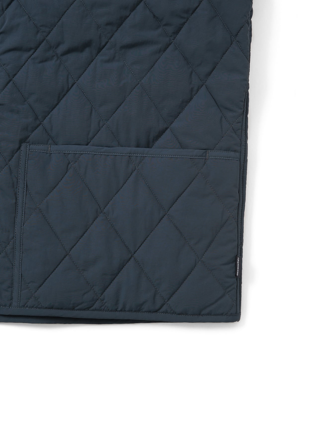 thisisneverthat - Edelweiss Quilted Jacket (navy) product image 4 | TRAB K-Fashion Australia