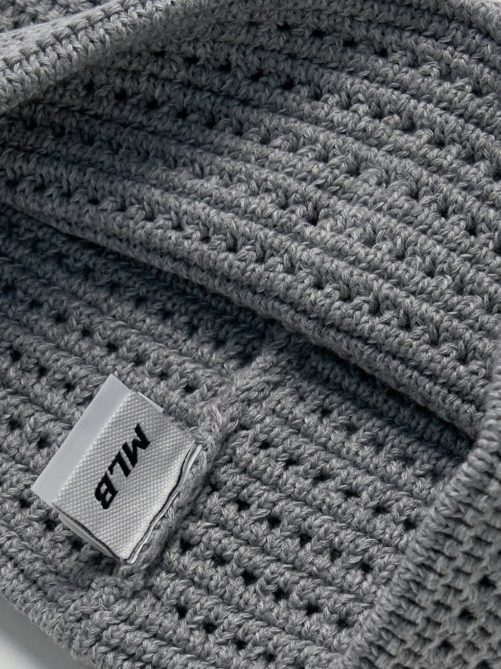 MLB Korea - MLB Summer Crochet Meow Beanie Boston Red Sox (Gray) product image 7 | TRAB K-Fashion Australia