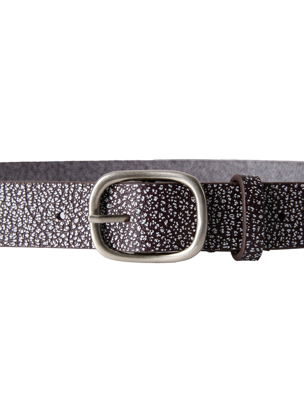 Post Archive Faction - Buckle Belt (Archive) (Aubergine) product image 2 | TRAB K-Fashion Australia