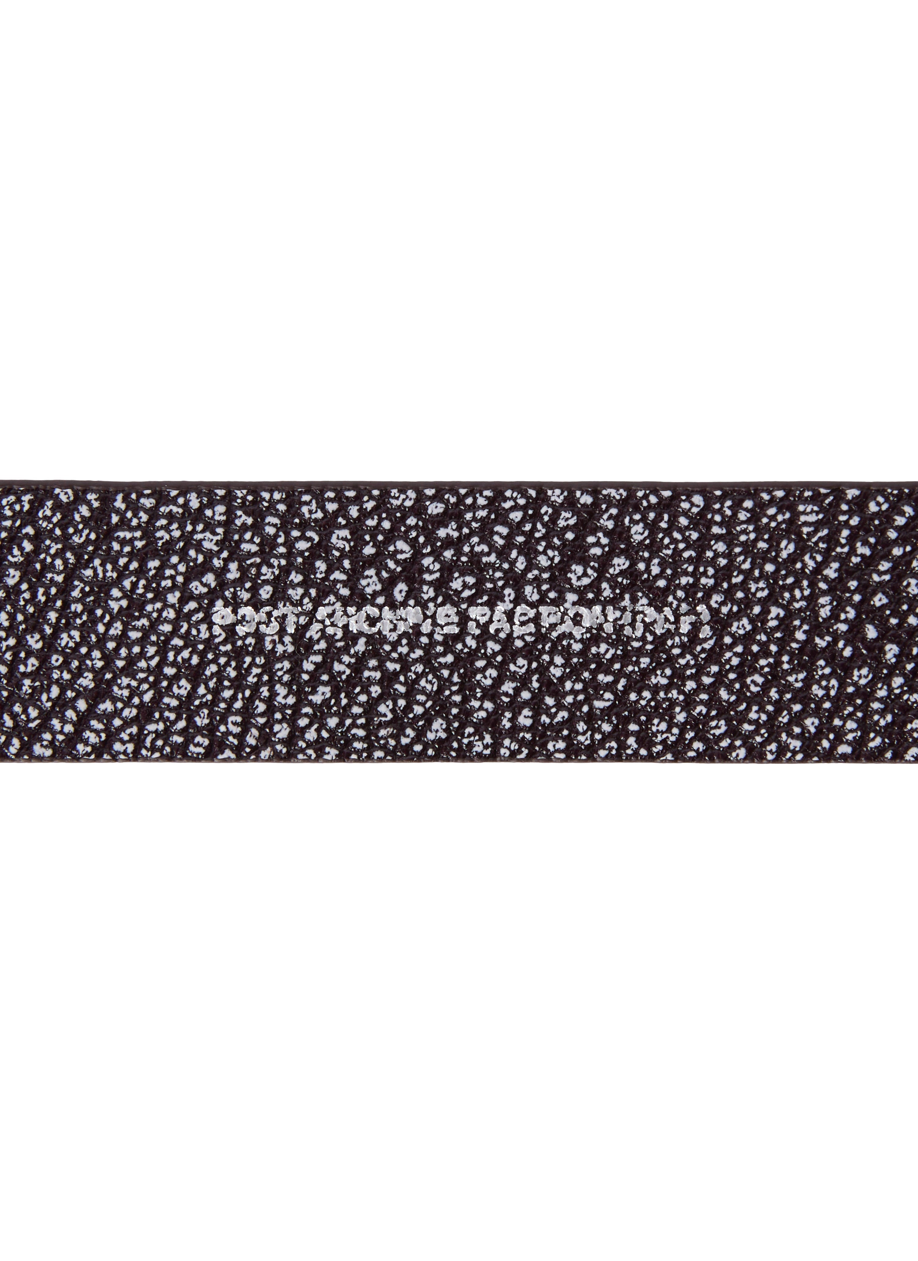 Post Archive Faction - Buckle Belt (Archive) (Aubergine) product image 5 | TRAB K-Fashion Australia