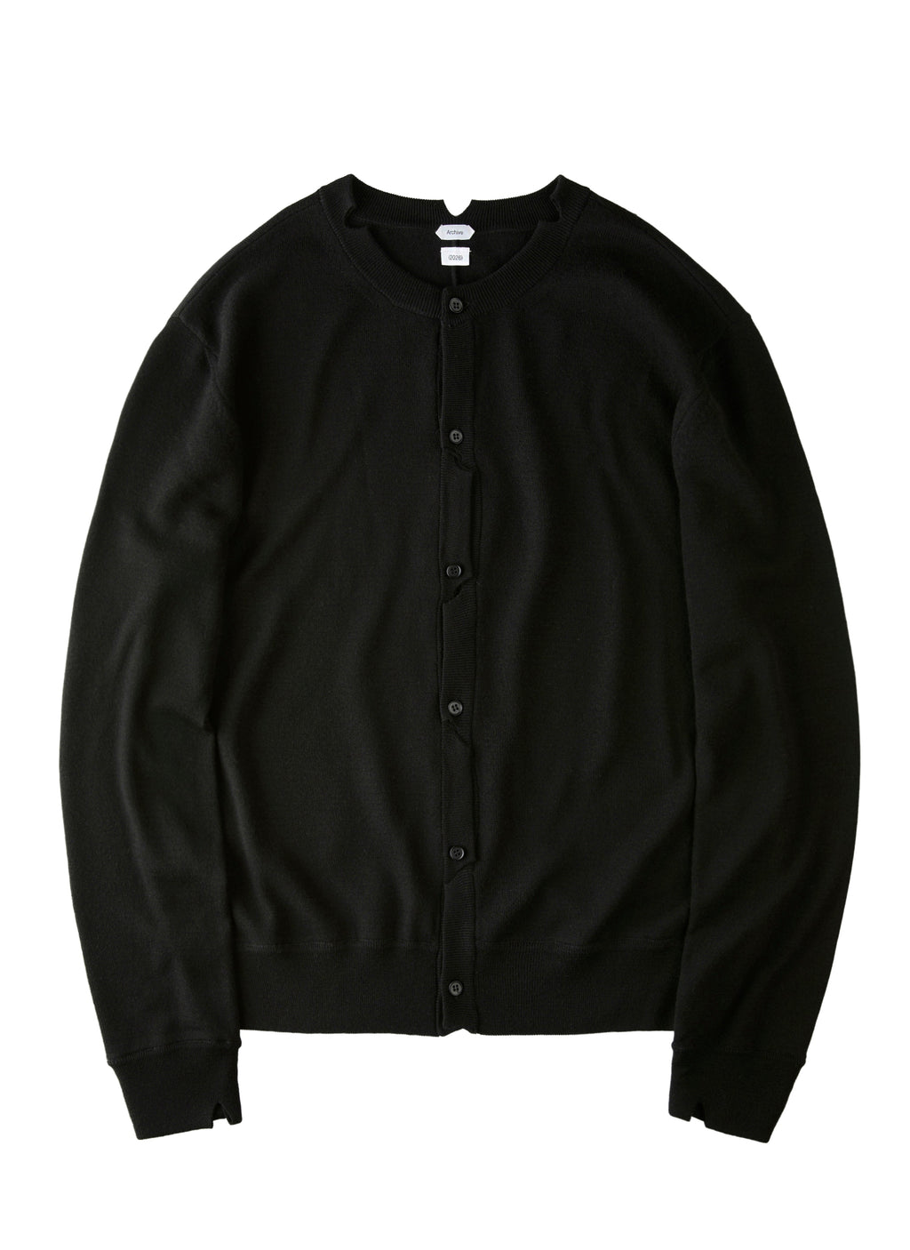 Post Archive Faction - Cardigan (Archive) (Black) product image 2 | TRAB K-Fashion Australia
