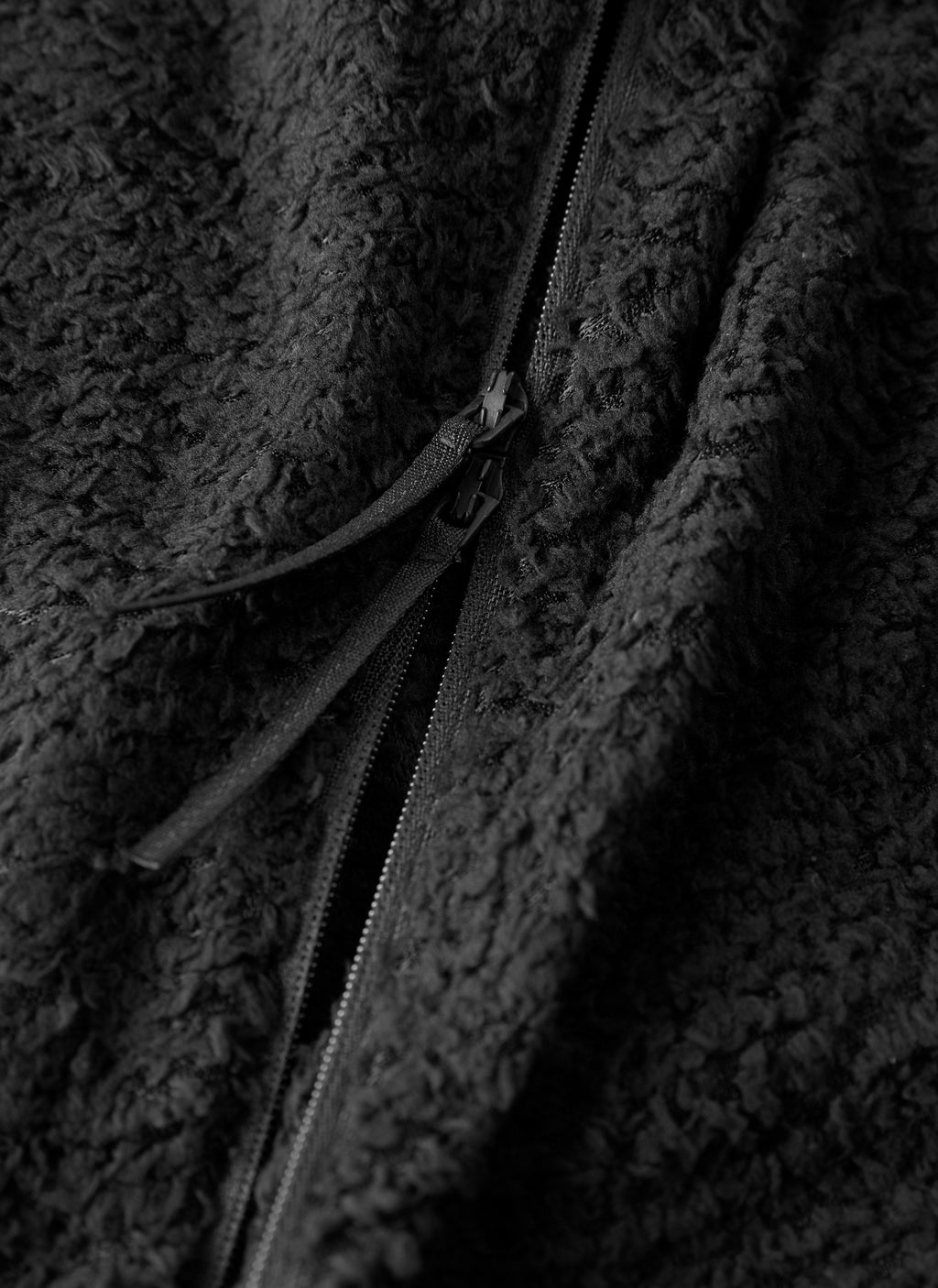 Post Archive Faction - Curved Fleece Hoodie (Black) product image 5 | TRAB K-Fashion Australia