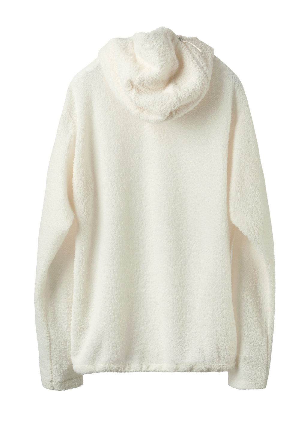 Post Archive Faction - Curved Fleece Hoodie (Ivory) product image 2 | TRAB K-Fashion Australia