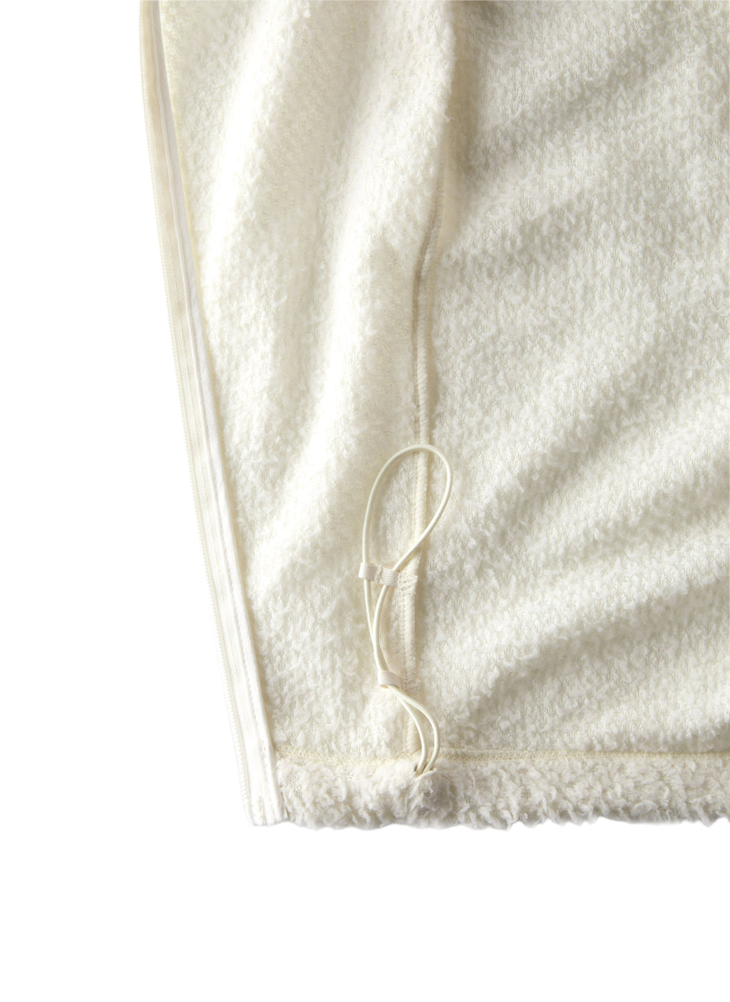 Post Archive Faction - Curved Fleece Hoodie (Ivory) product image 4 | TRAB K-Fashion Australia