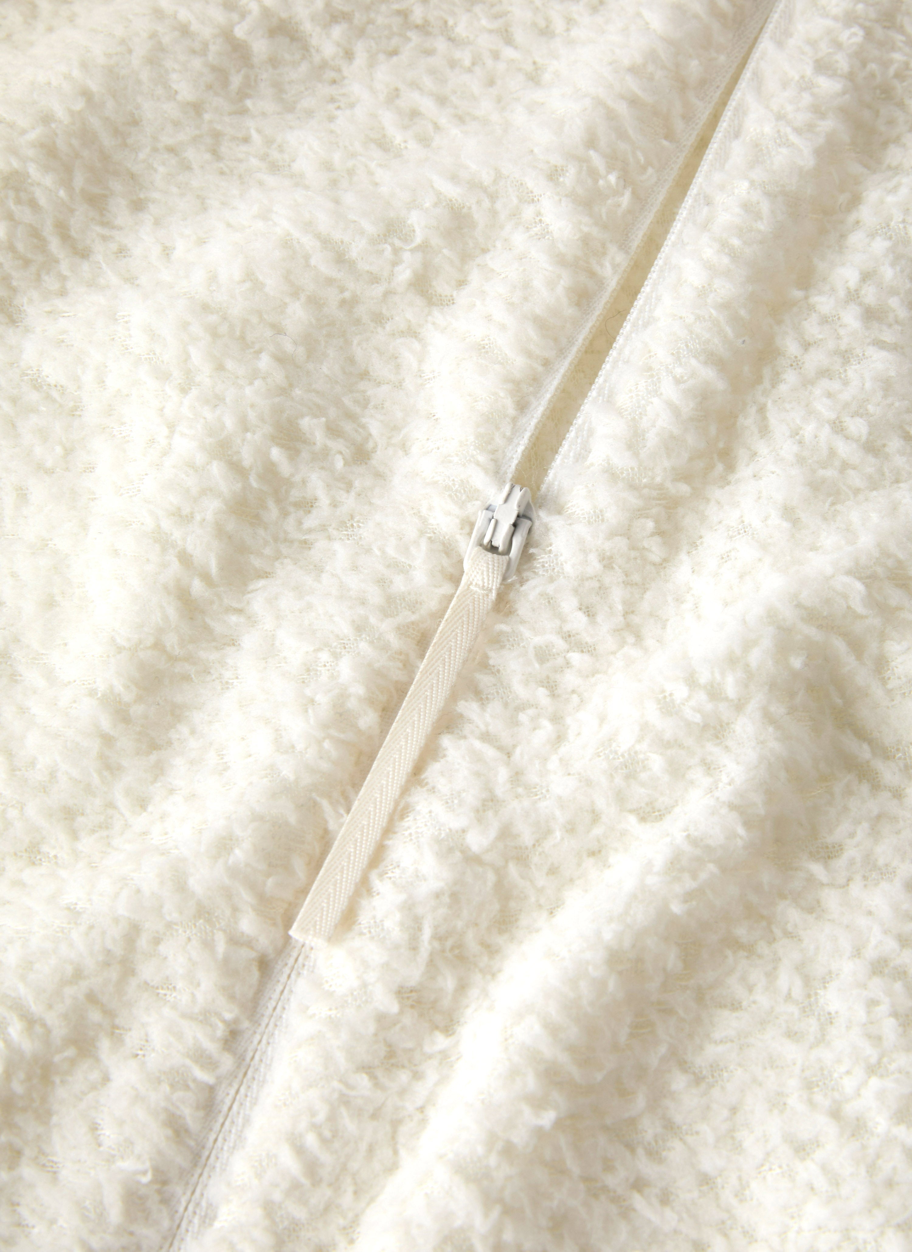 Post Archive Faction - Curved Fleece Hoodie (Ivory) product image 5 | TRAB K-Fashion Australia