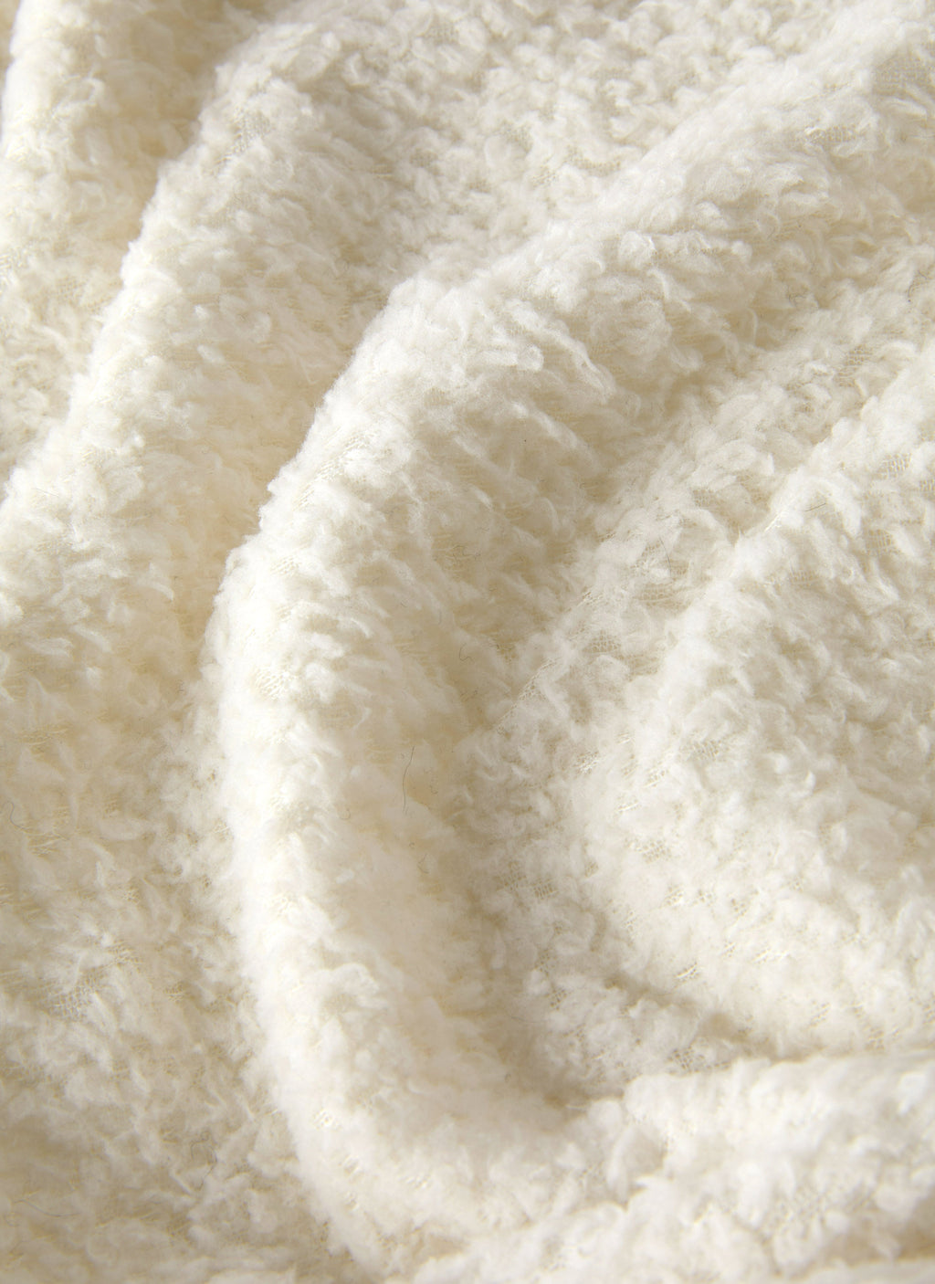 Post Archive Faction - Curved Fleece Hoodie (Ivory) product image 6 | TRAB K-Fashion Australia