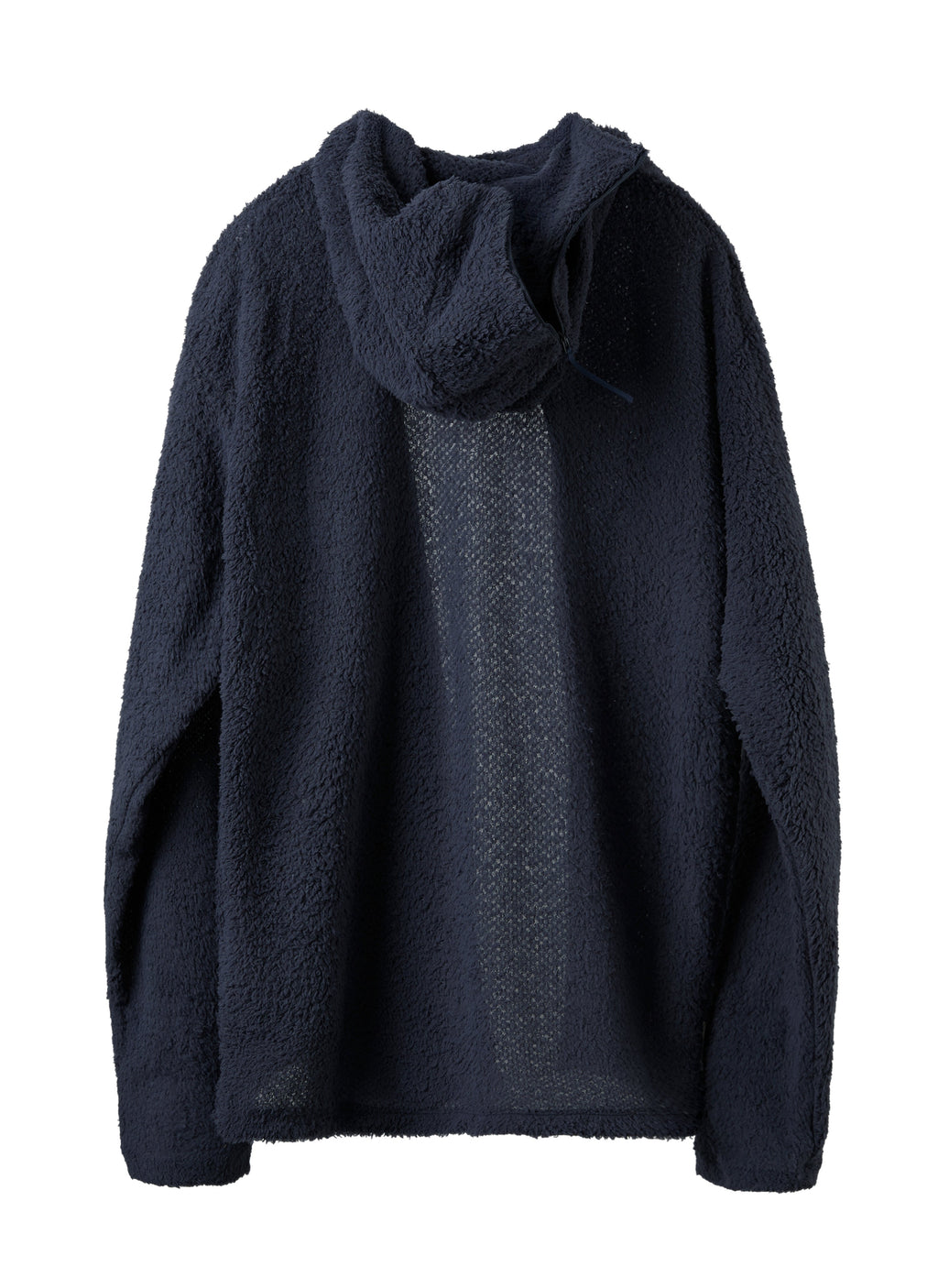 Post Archive Faction - Curved Fleece Hoodie (Navy) product image 2 | TRAB K-Fashion Australia