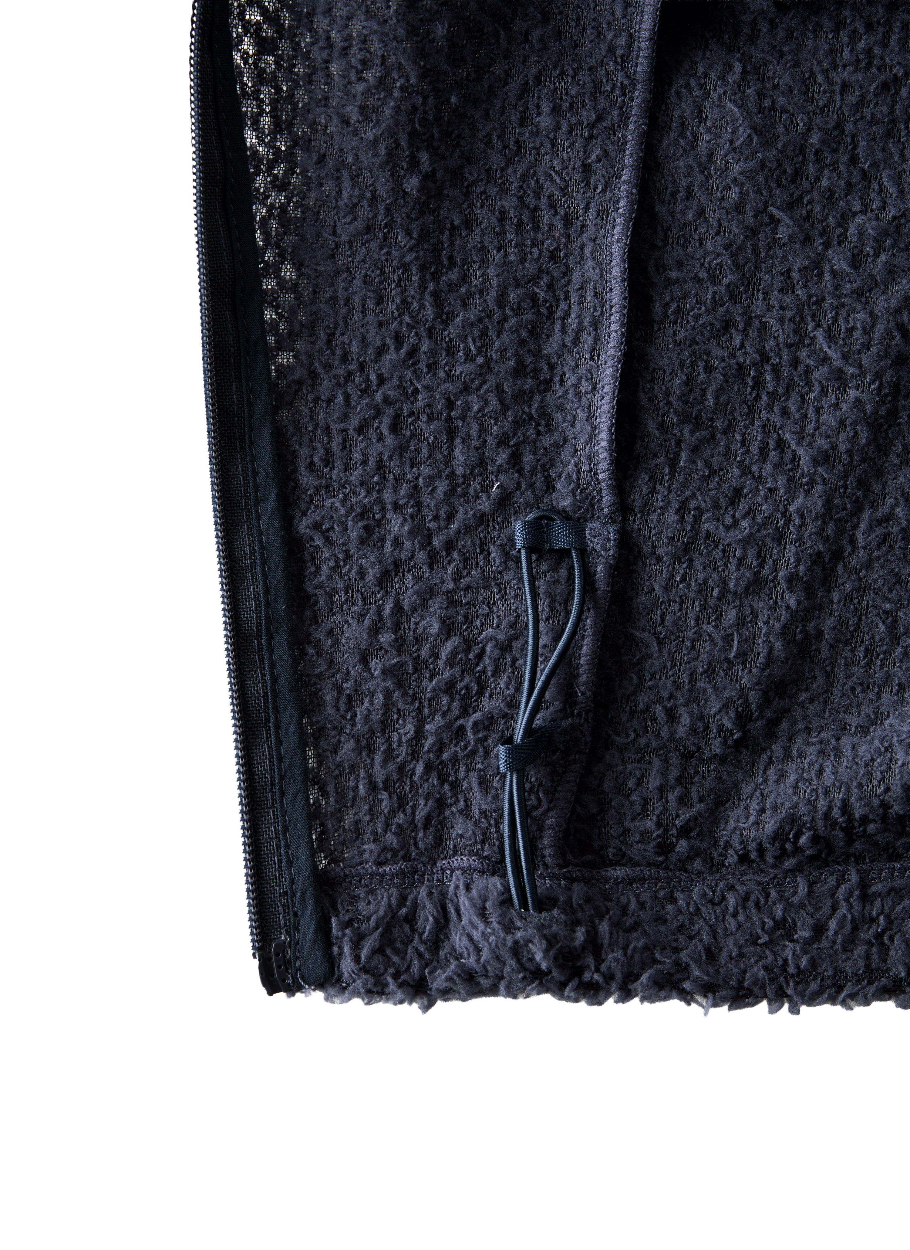 Post Archive Faction - Curved Fleece Hoodie (Navy) product image 5 | TRAB K-Fashion Australia