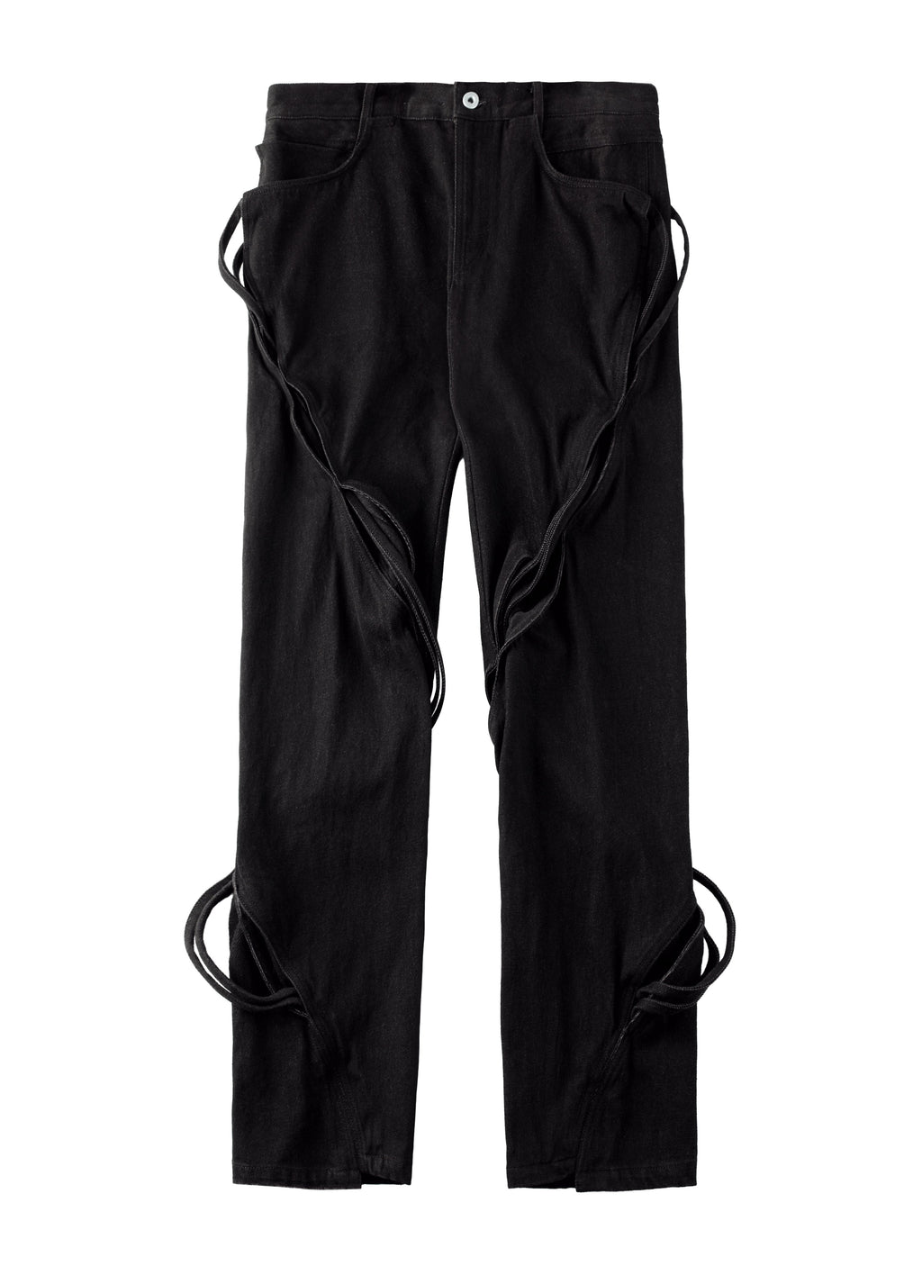 Post Archive Faction - Curved Jeans (Black) product image 1 | TRAB K-Fashion Australia